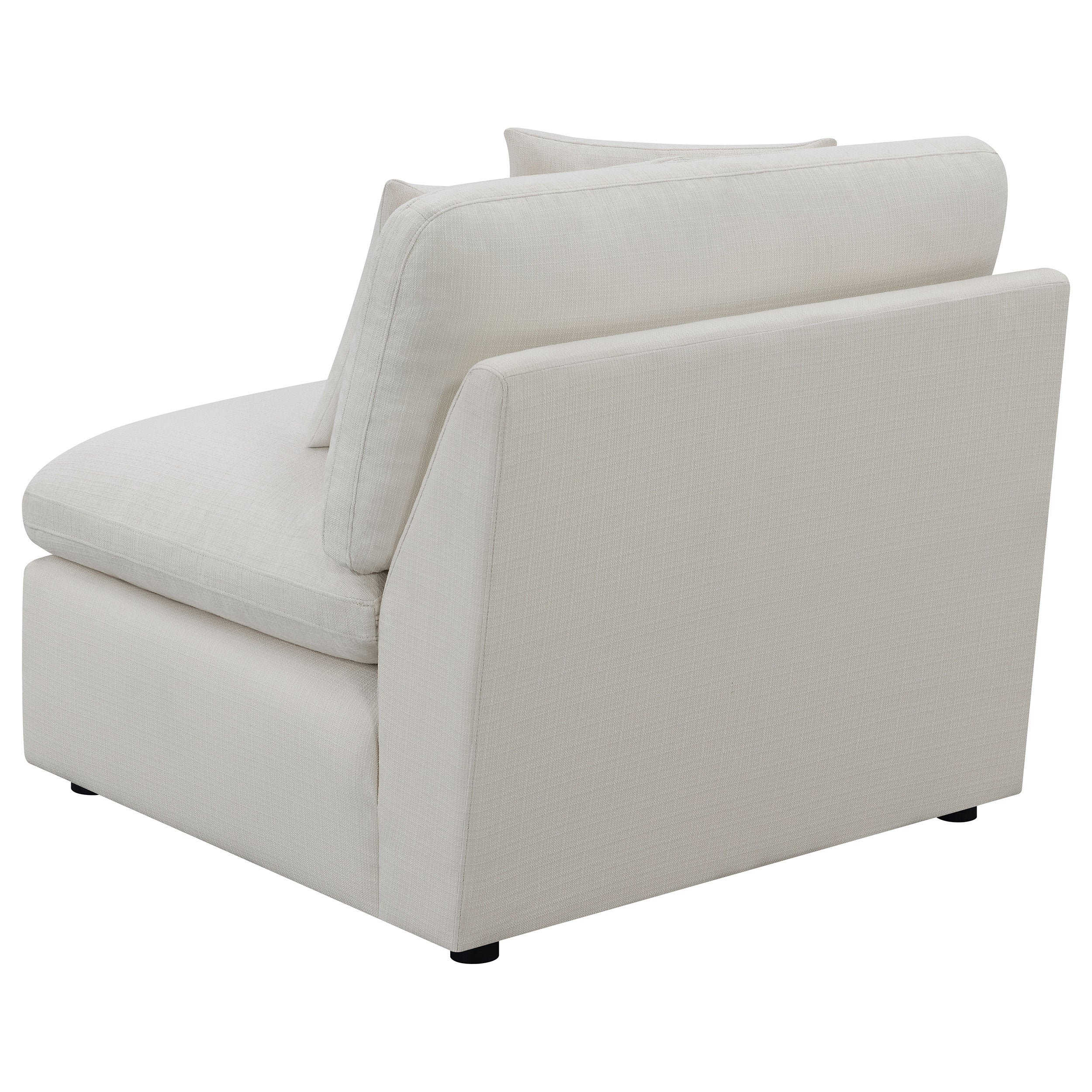 Velari Performance Slope
Arm Cloud Couch (Armless) - Ivory/Charcoal