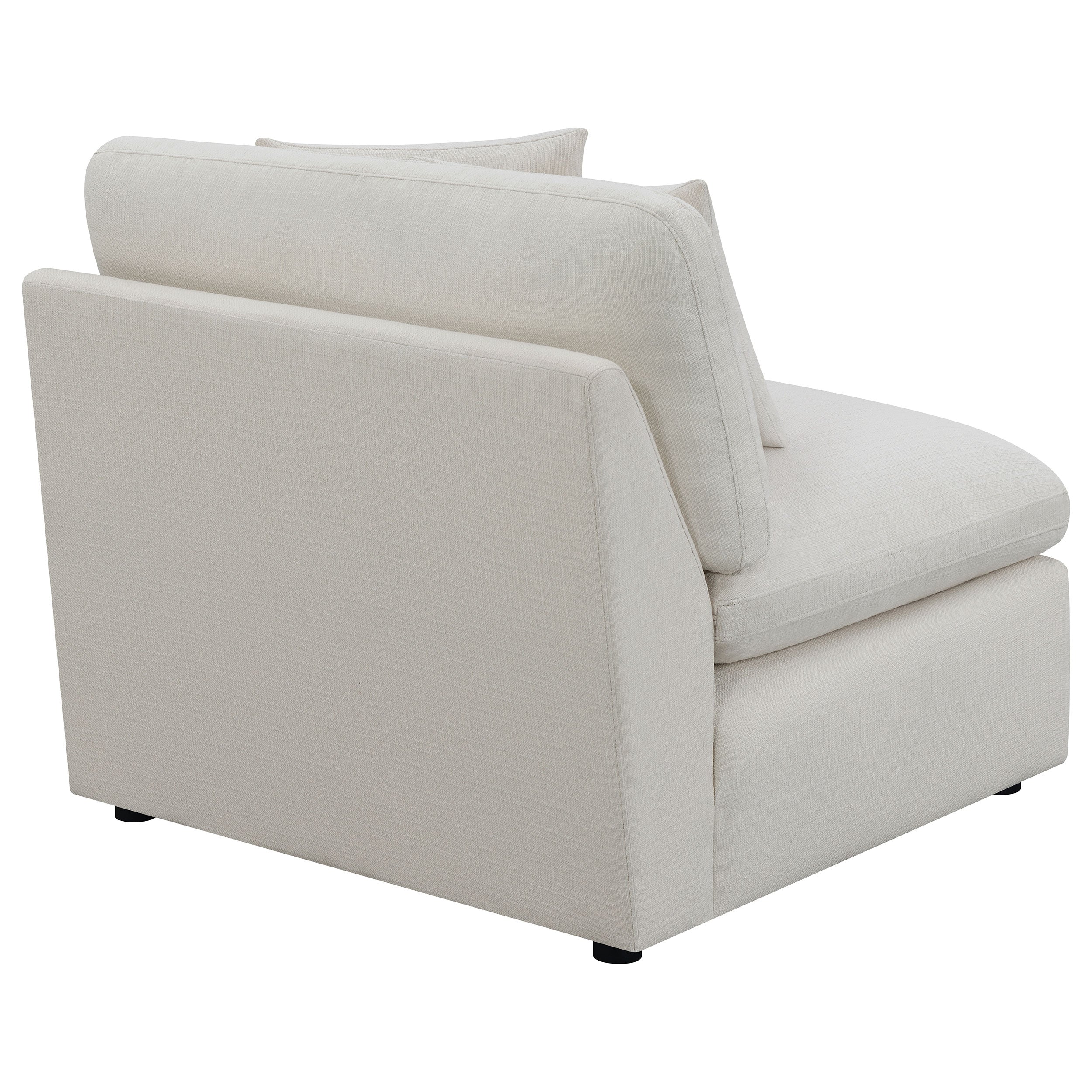 Velari Performance Slope
Arm Cloud Couch (Armless) - Ivory/Charcoal