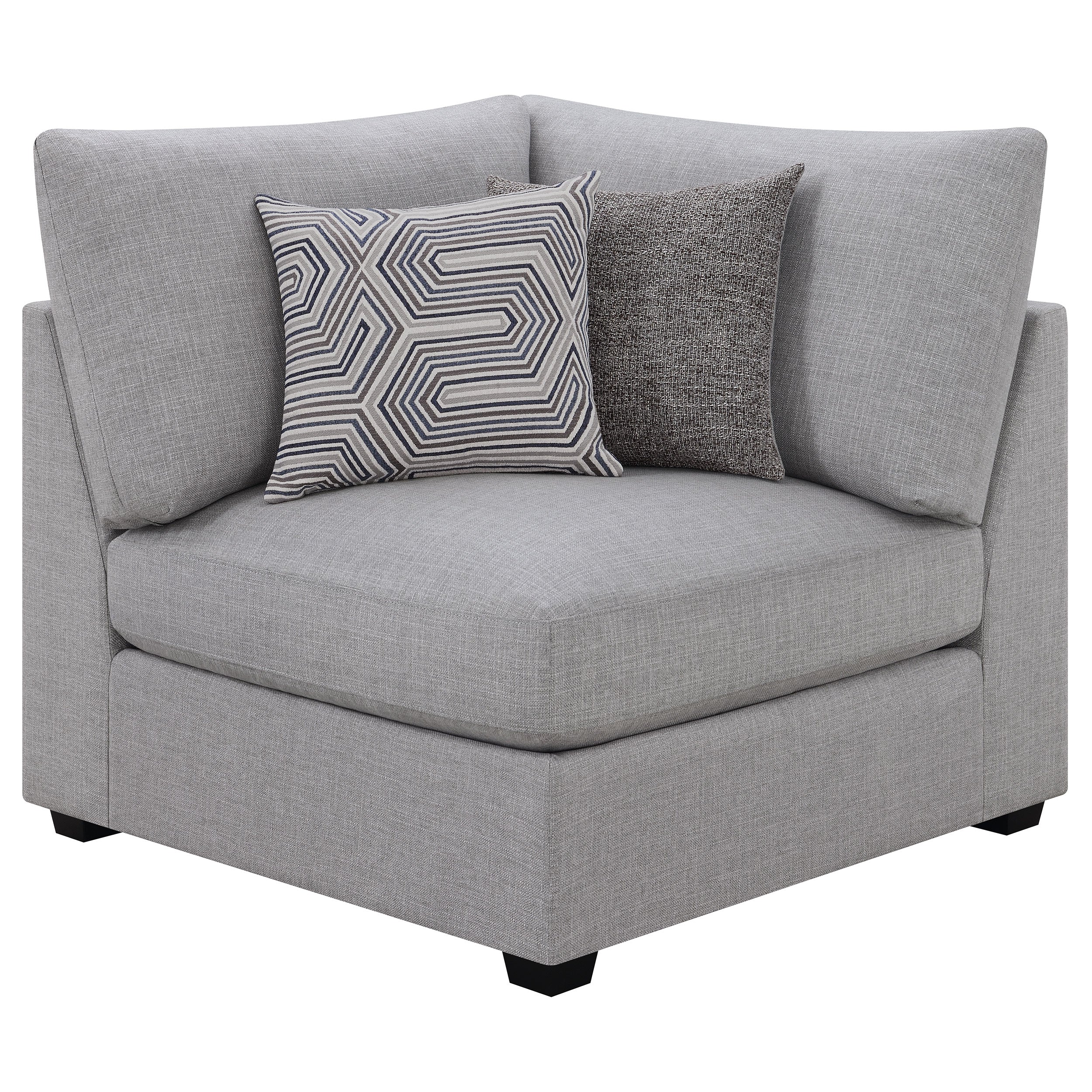 Cambria Modular Sectional Sofa Grey (Customizable)