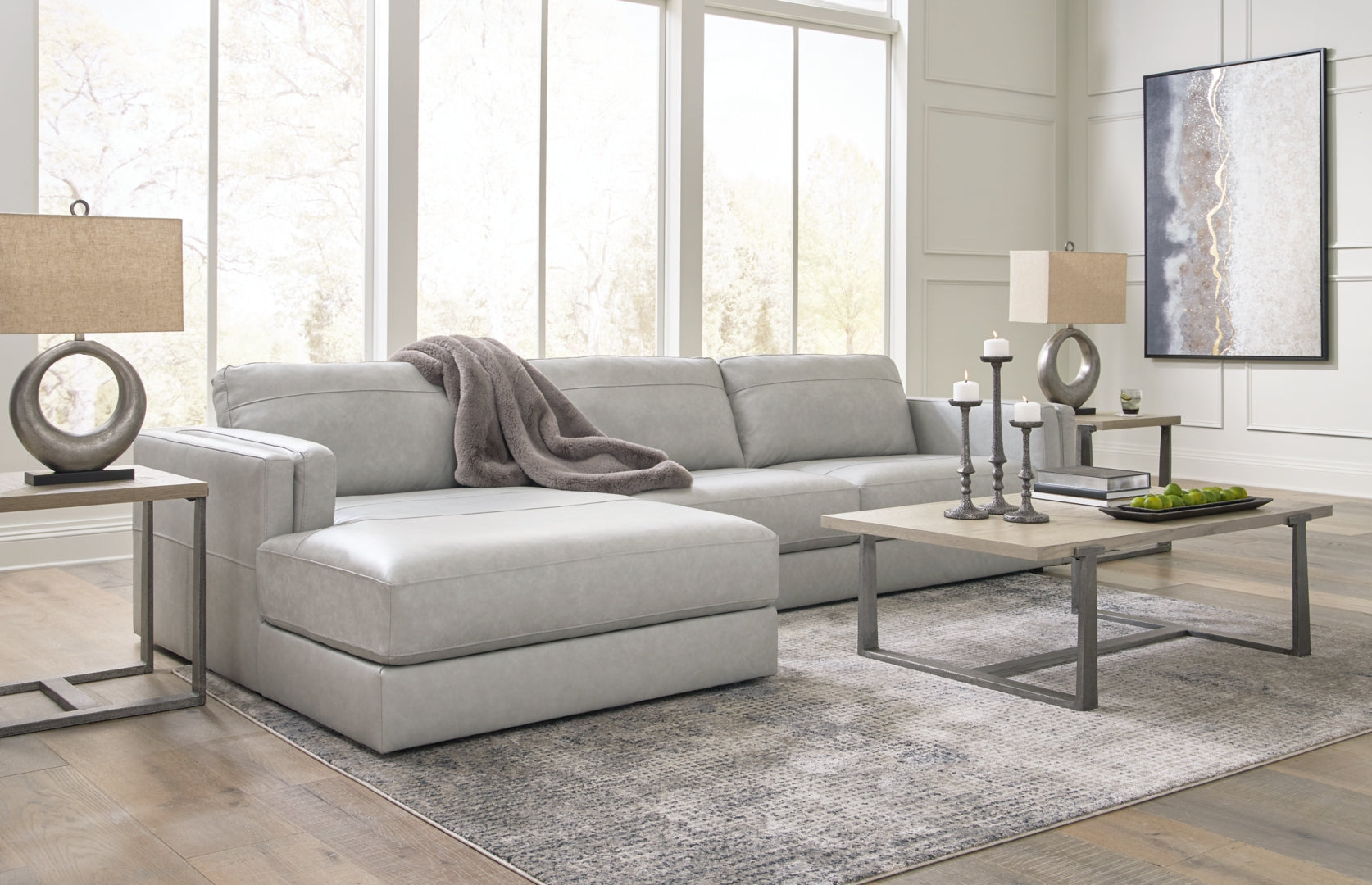 Amiata 2-Piece Sectional with Chaise (Left or Right)