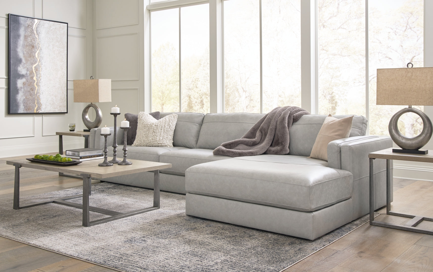Amiata 2-Piece Sectional with Chaise (Left or Right)