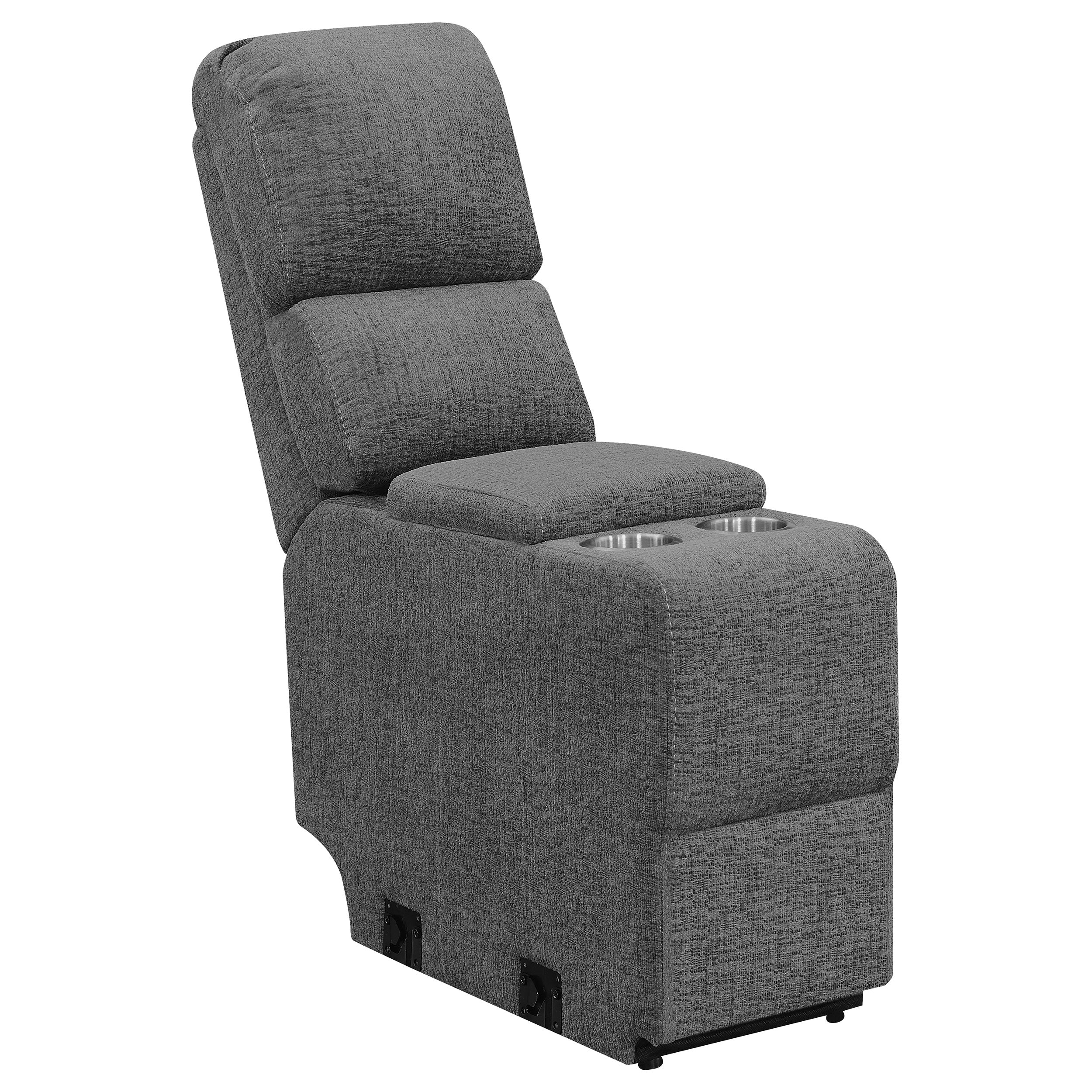 Bahrain Power Home Theater Seating Charcoal