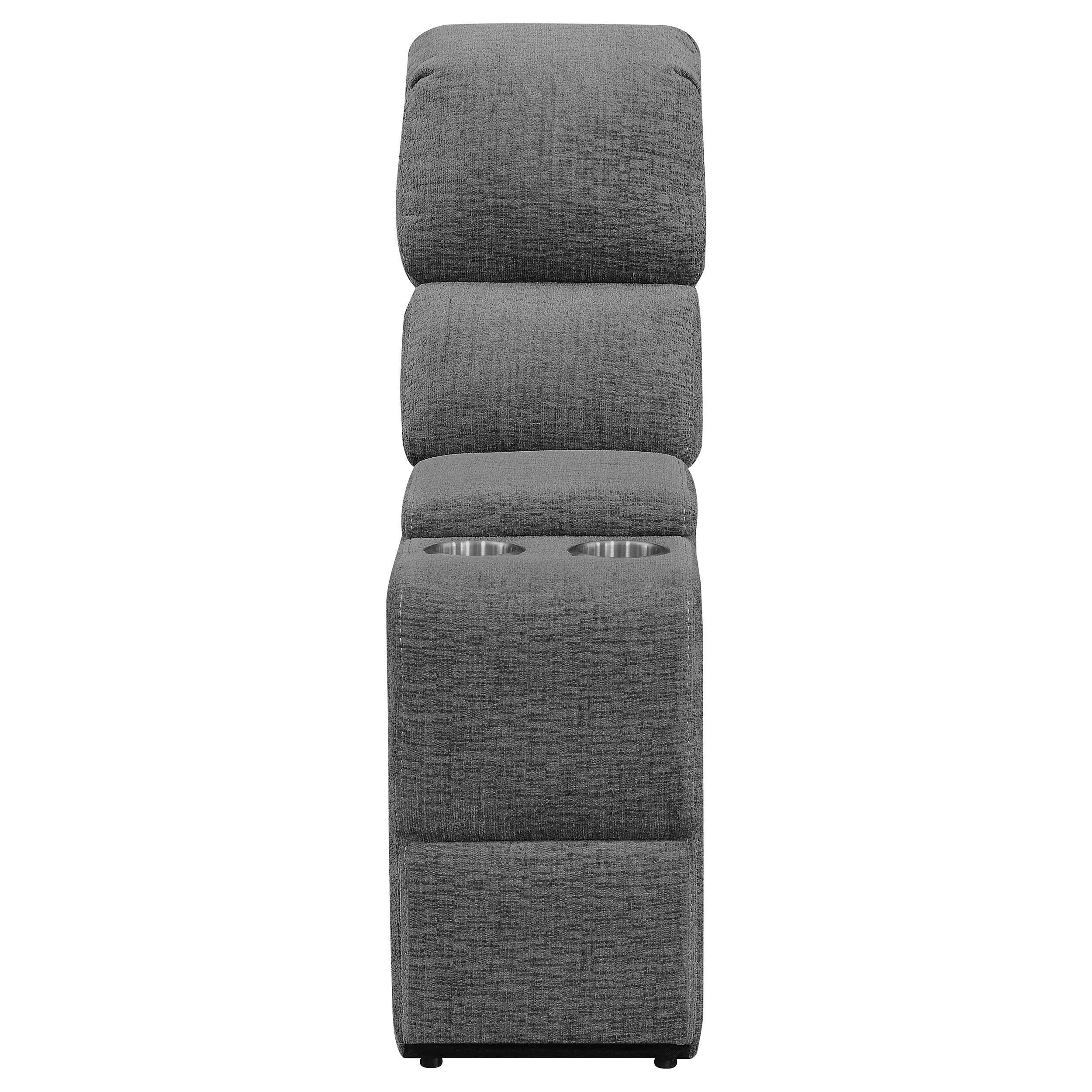 Bahrain Power Home Theater Seating Charcoal