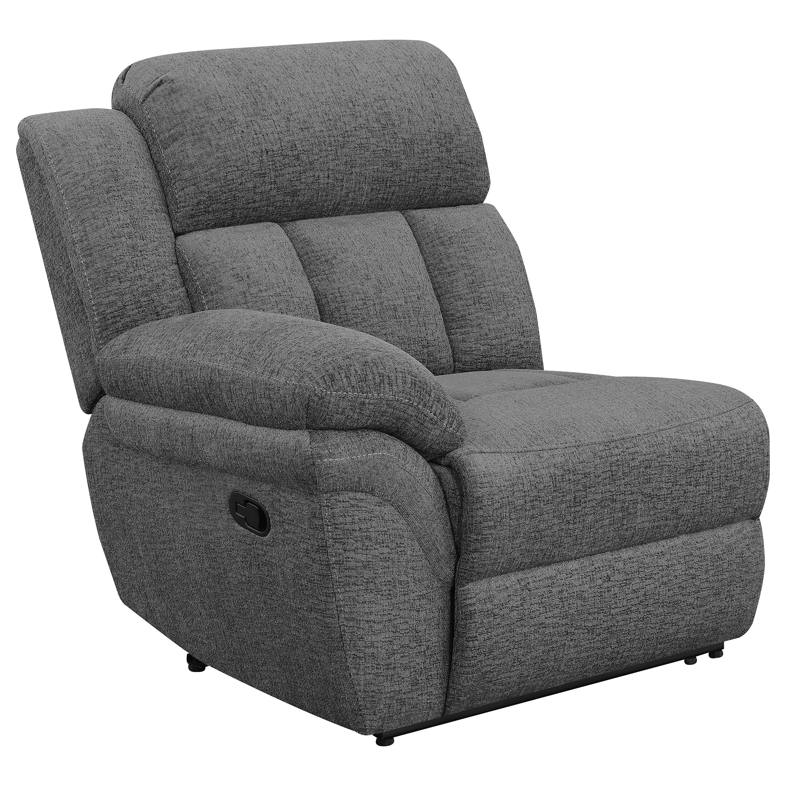 Bahrain Upholstered Home Theater Seating Charcoal