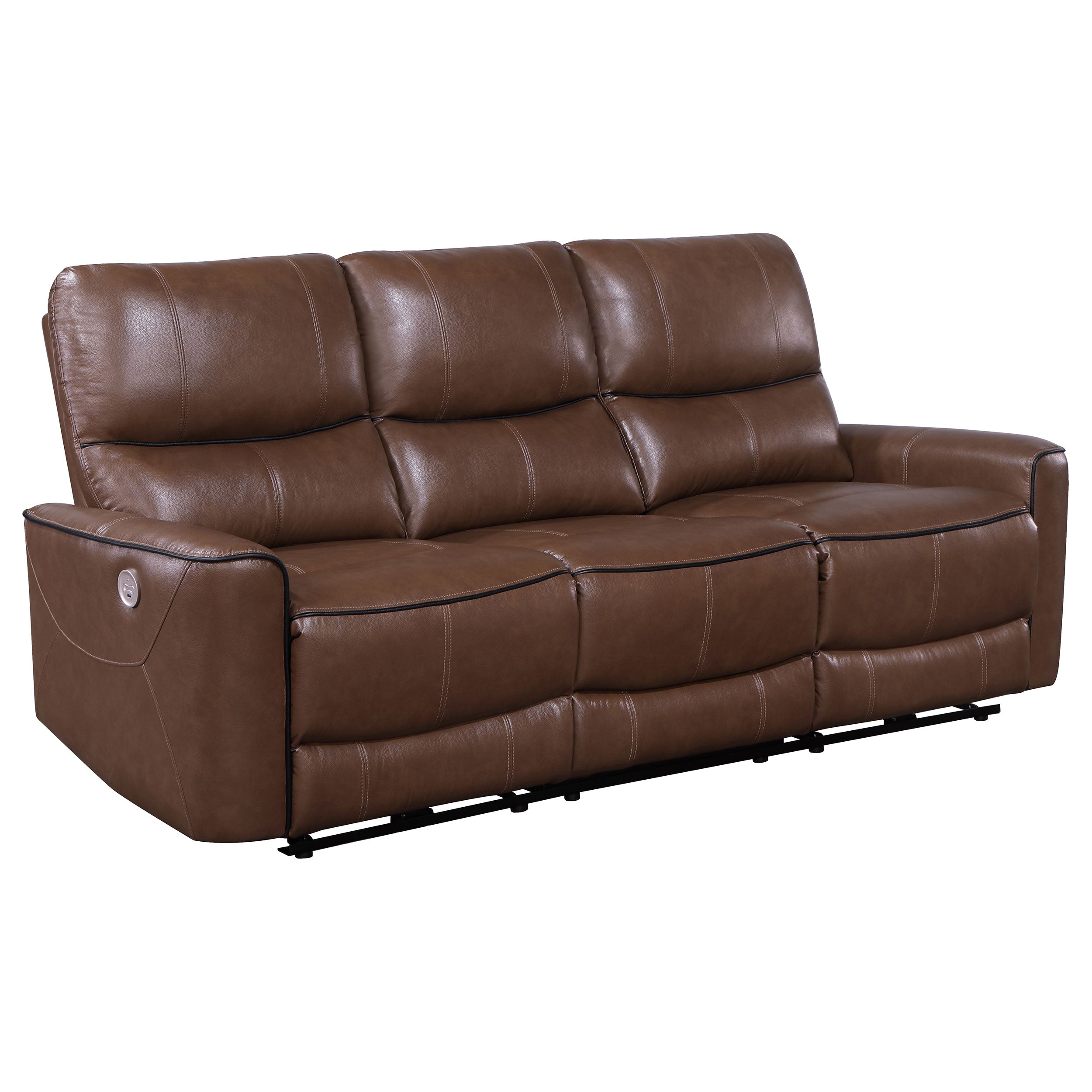 Greenfield Power Reclining Sofa Set Dove Grey