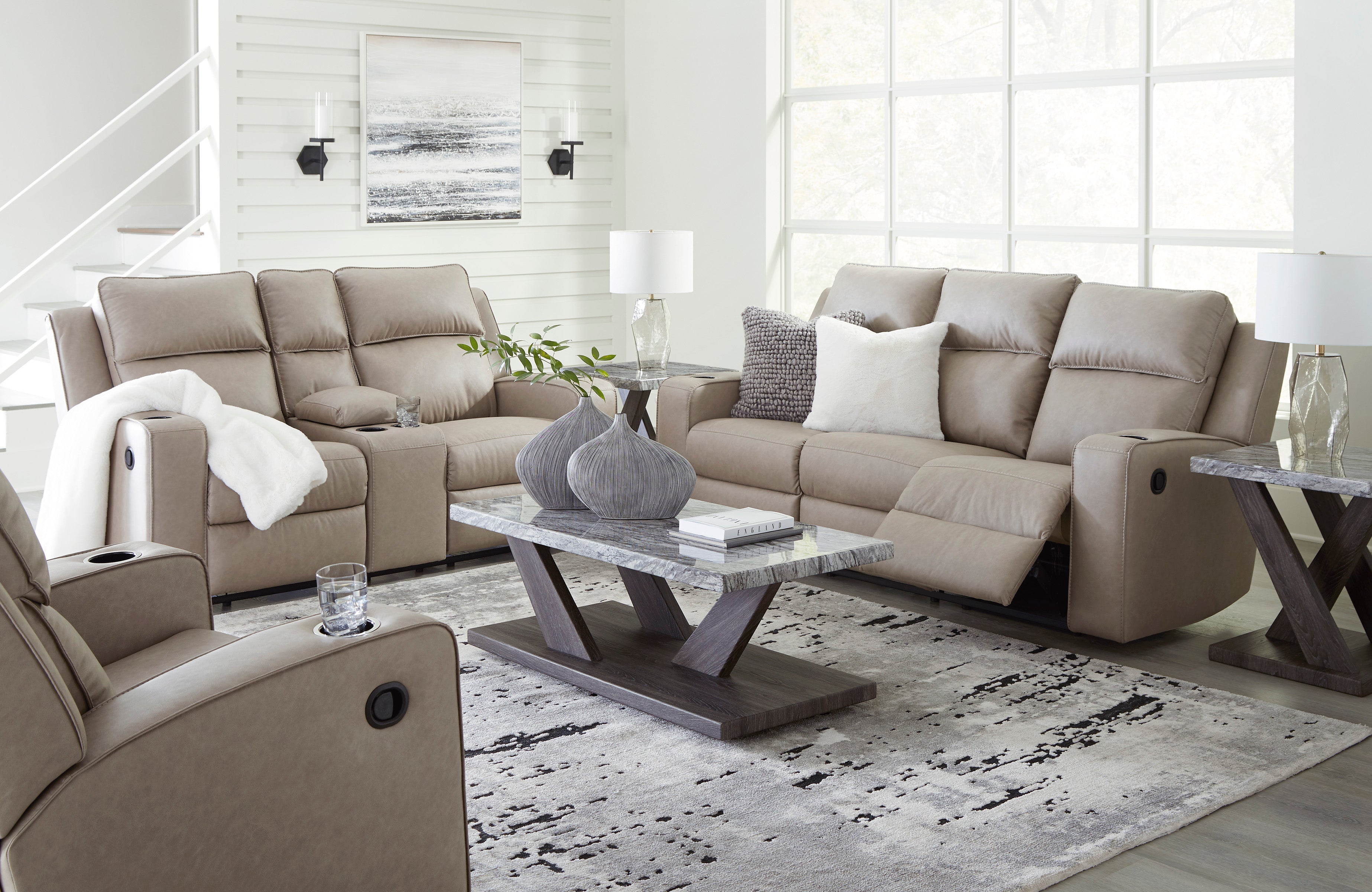 Lavenhorne Sofa and Loveseat