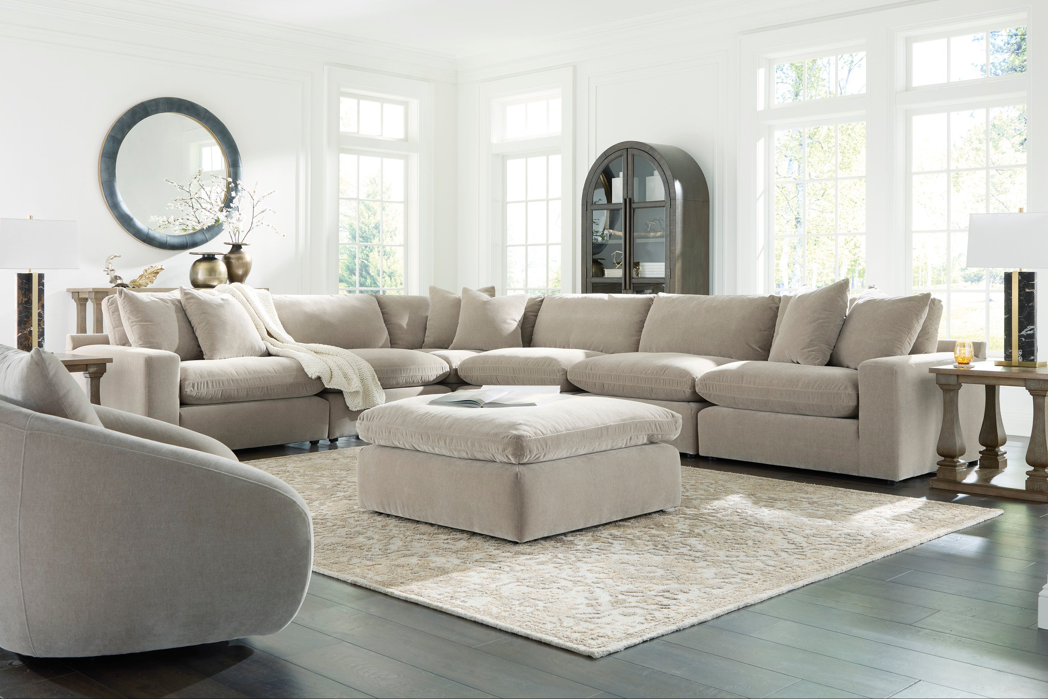 Montclair Modular Collection - Taupe (Customizable)