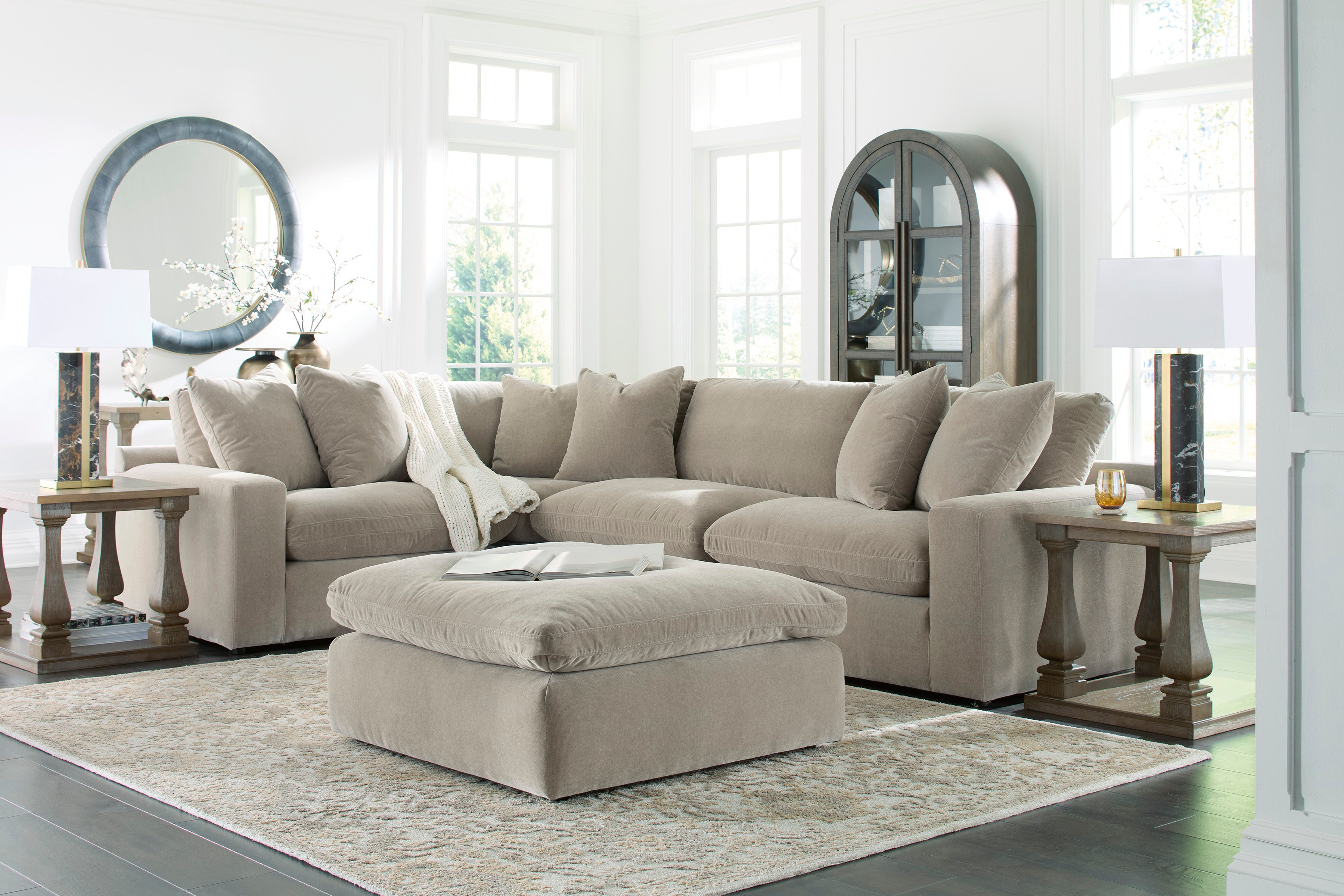 Montclair Modular Collection - Taupe (Customizable)