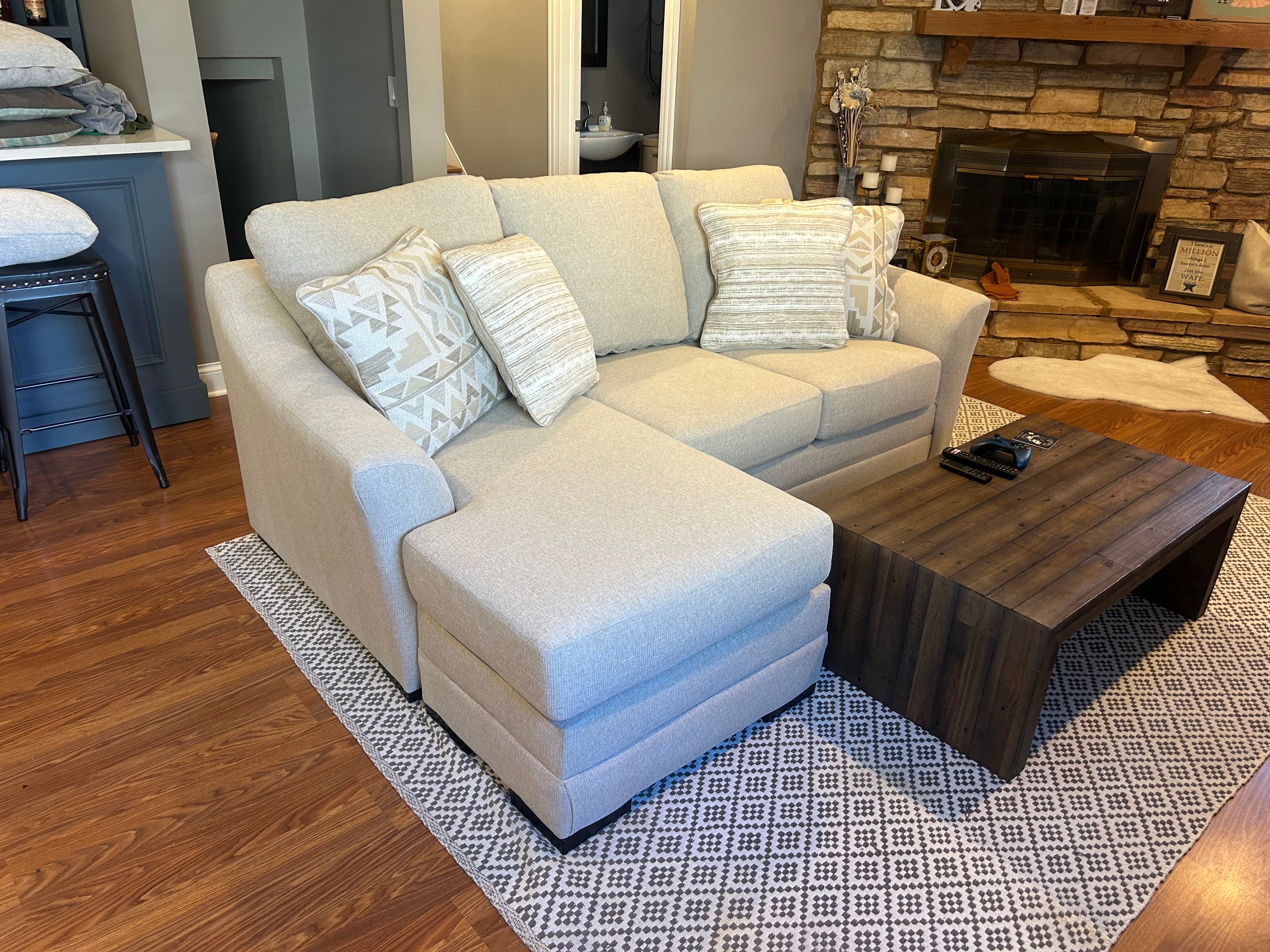 Wellington Sofa Chaise (Optional Queen Sleeper)