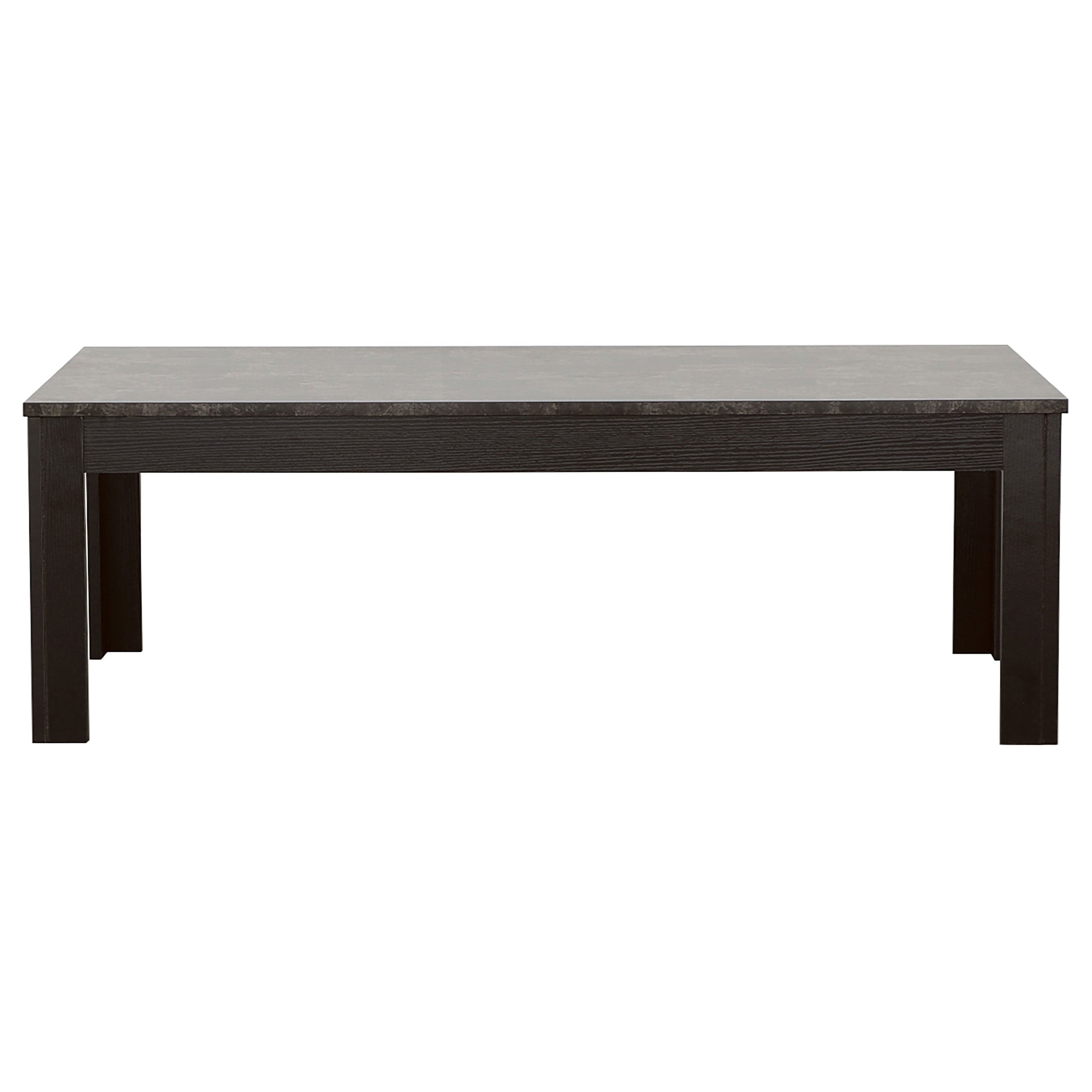 Rhodes Faux Marble Top Coffee Table Set Brown