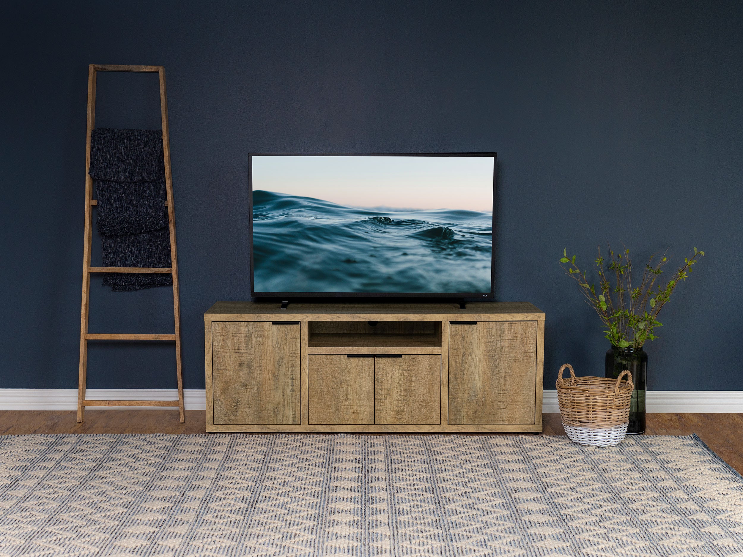 Tabby 60-inch TV Entertainment Center Mango