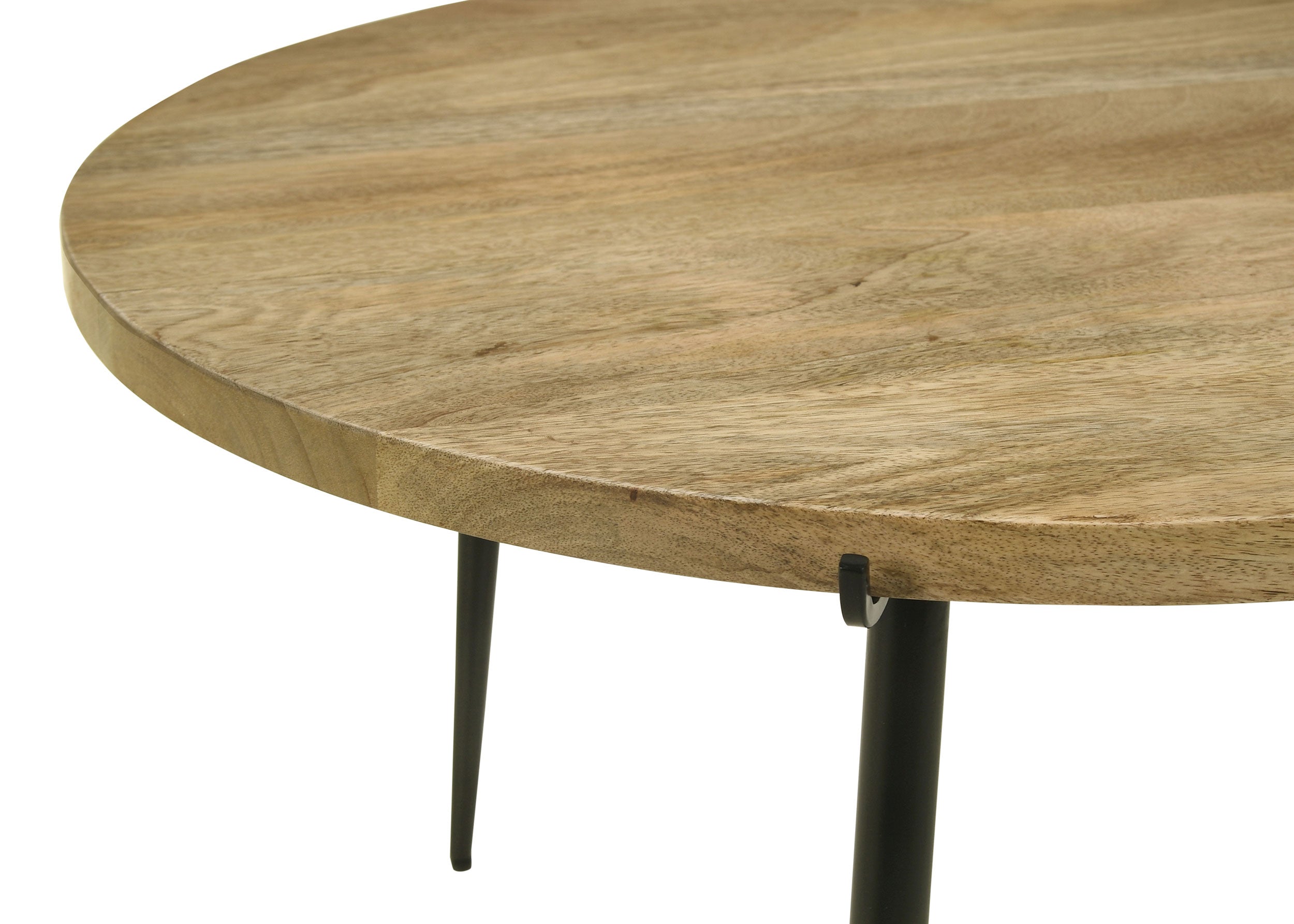 Pilar Solid Wood Coffee and End Table Set Natural