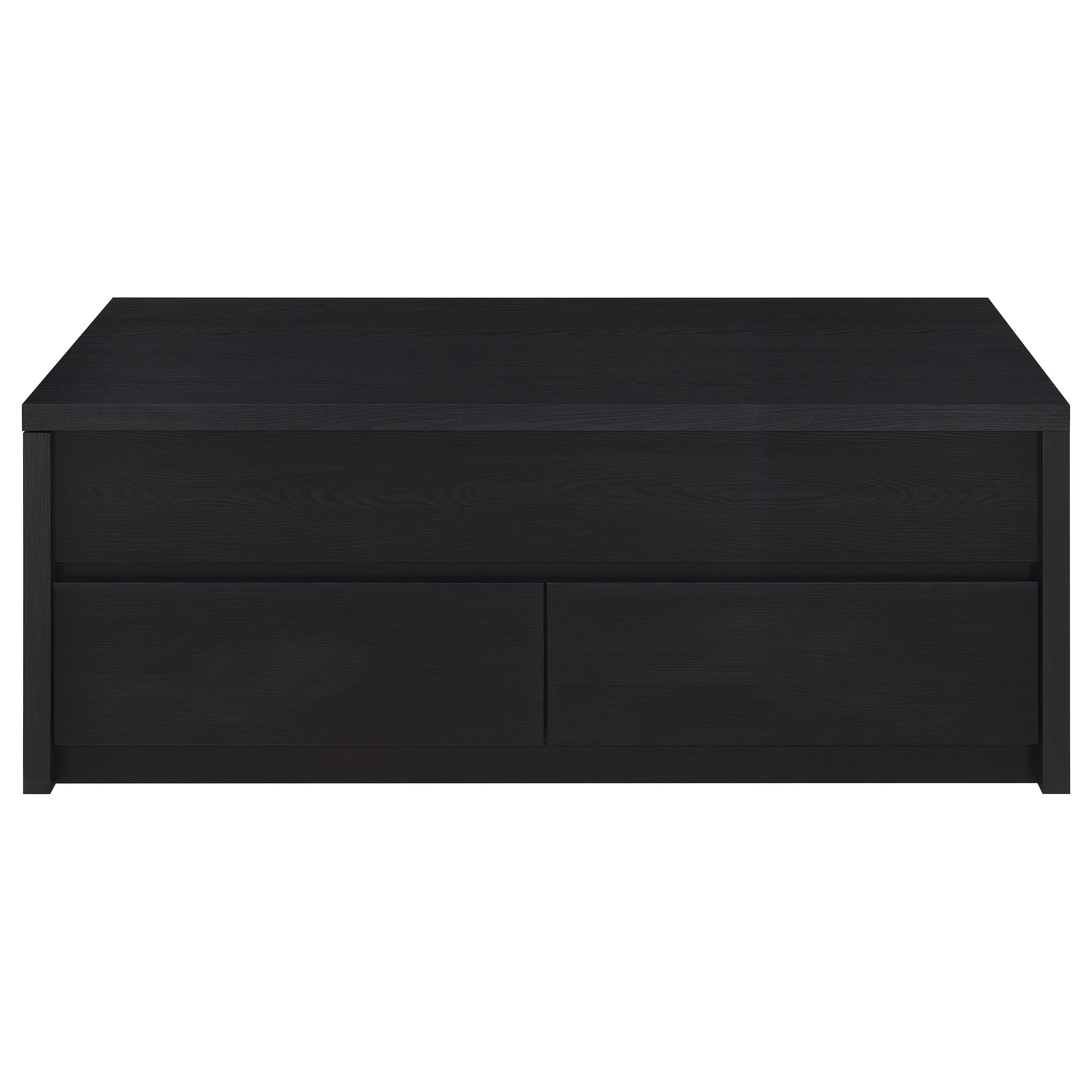 Knapp Lift Top Coffee Table Set Black