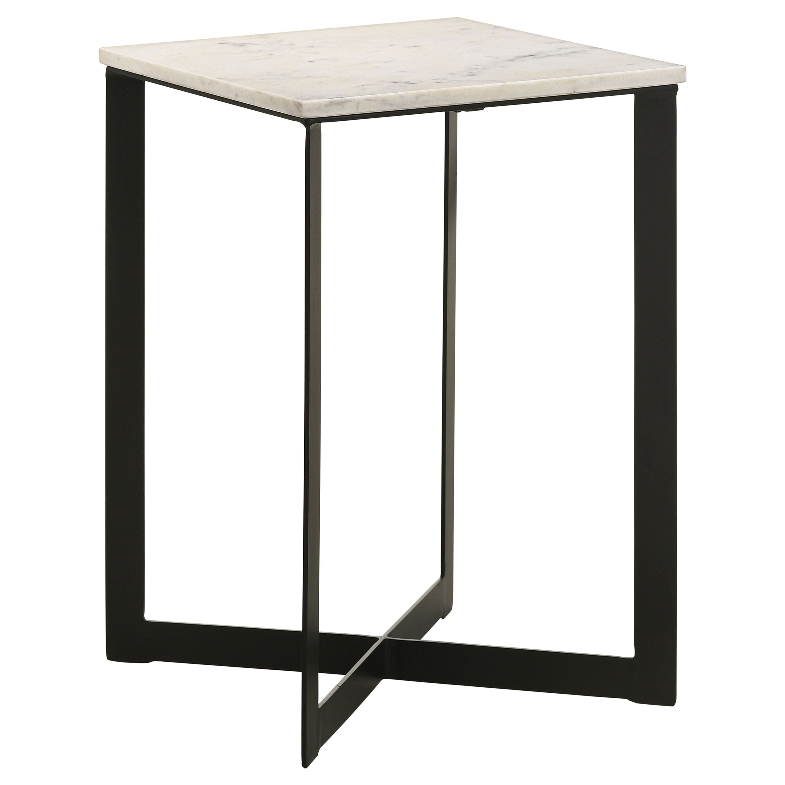 Tobin Marble Top Coffee and End Table Set White