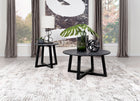 Skylark SmartTop Coffee and End Table Set Black