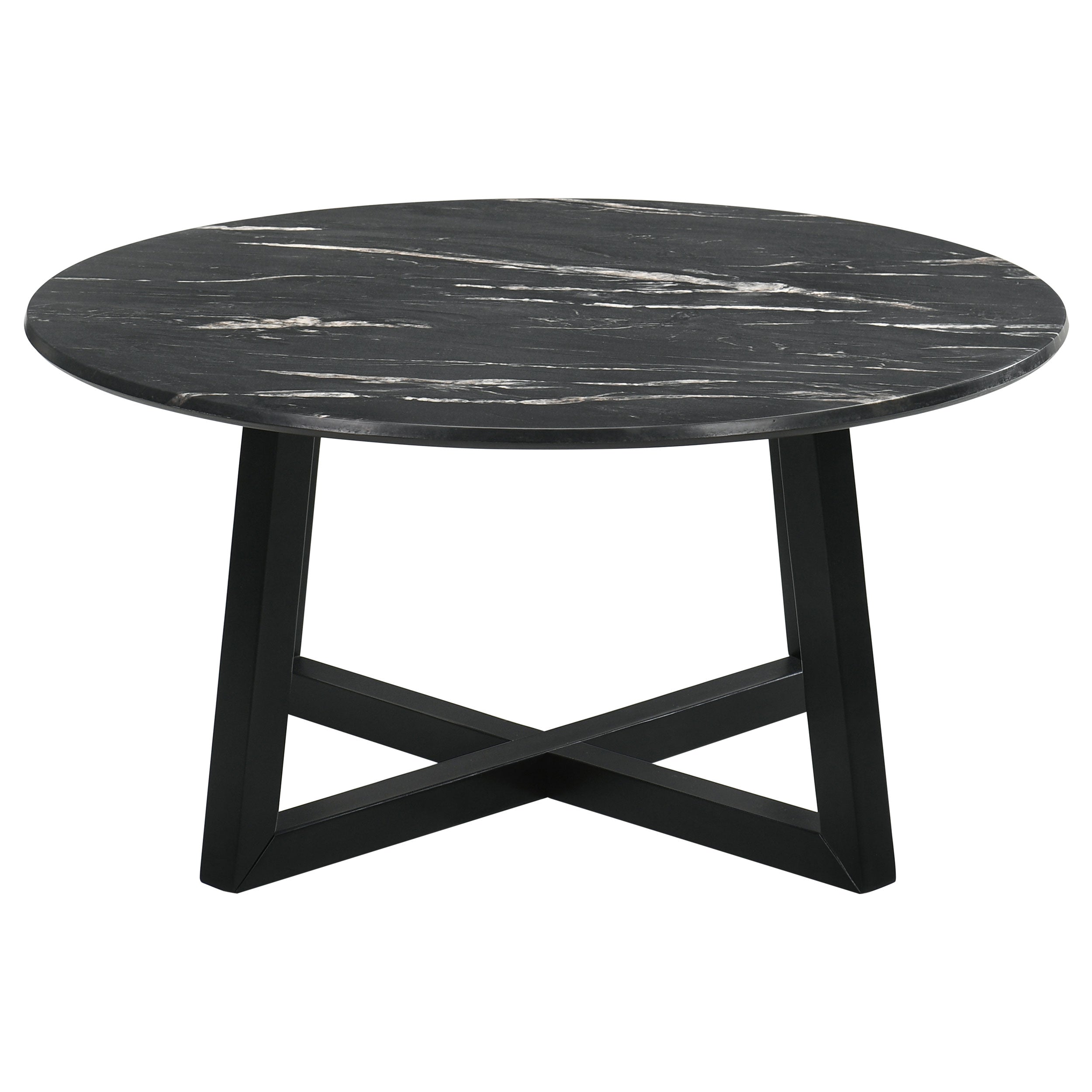Skylark SmartTop Coffee and End Table Set Black