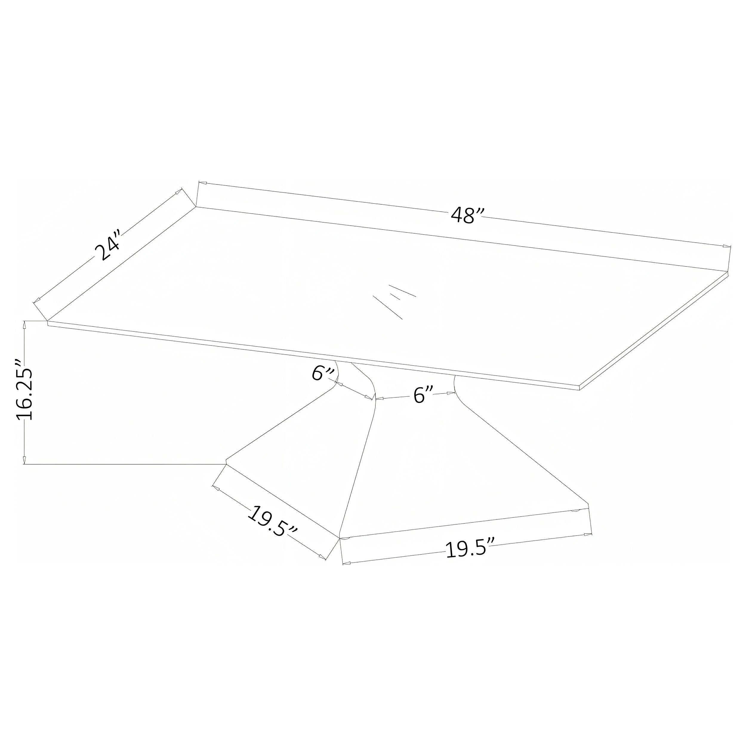 Jenny Rectangular Coffee and End Table Set Chrome
