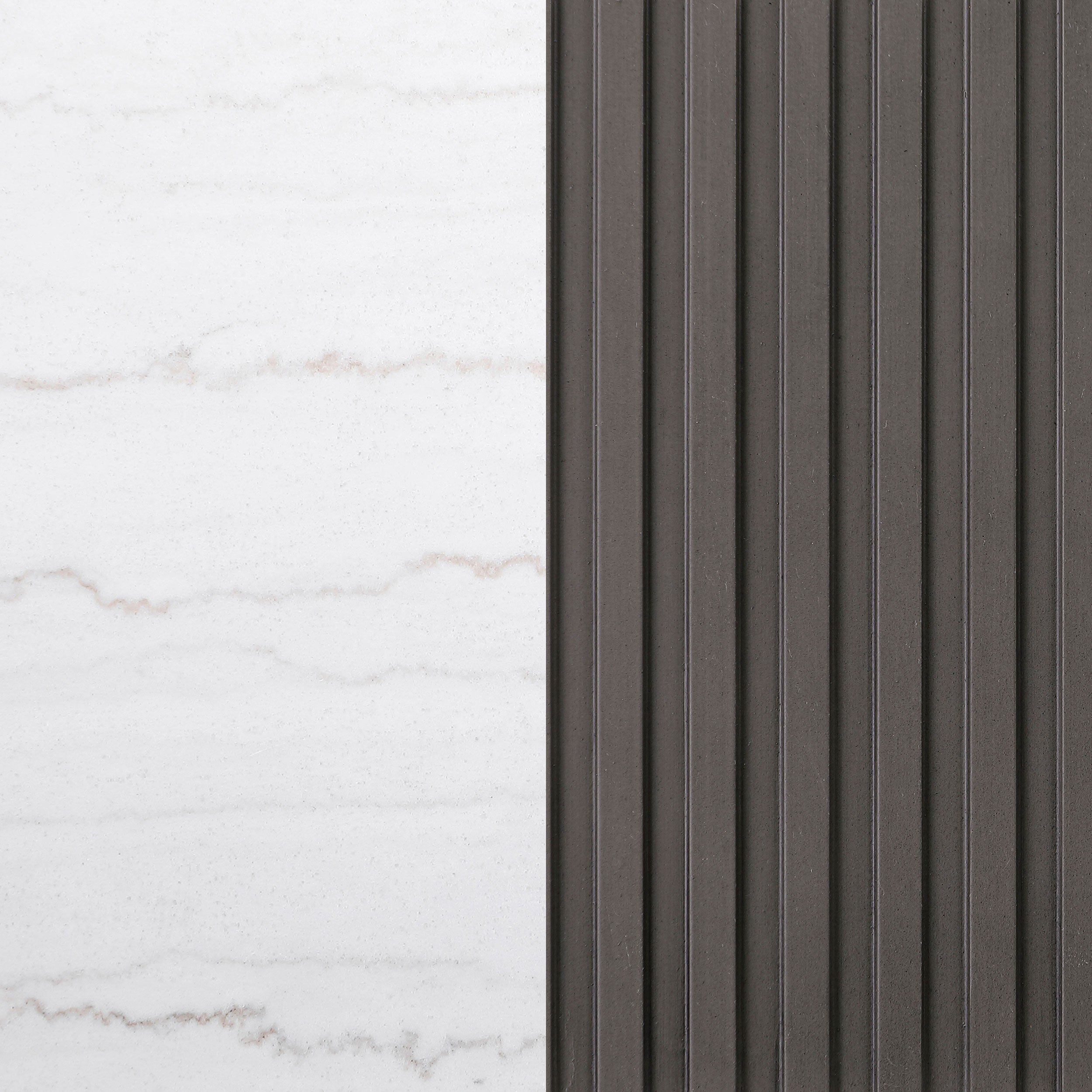 Dearborn Genuine Marble Round Coffee Table