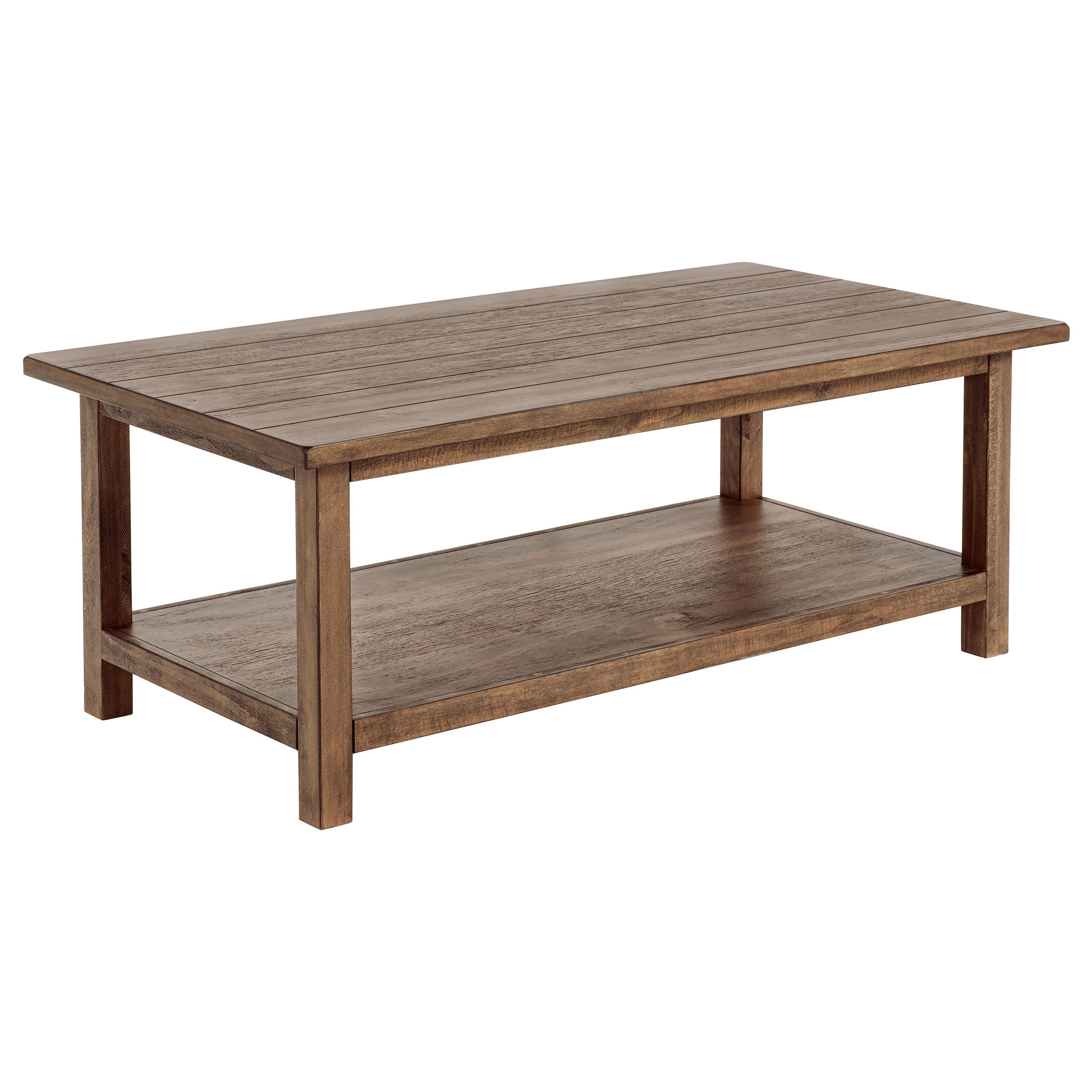 Payne Coffee and 1-drawer End Table Set Brown