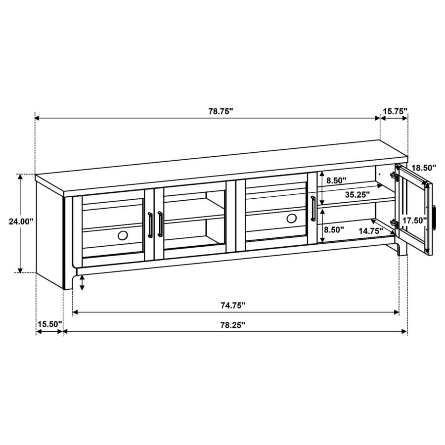 Brenham 79-inch TV Stand