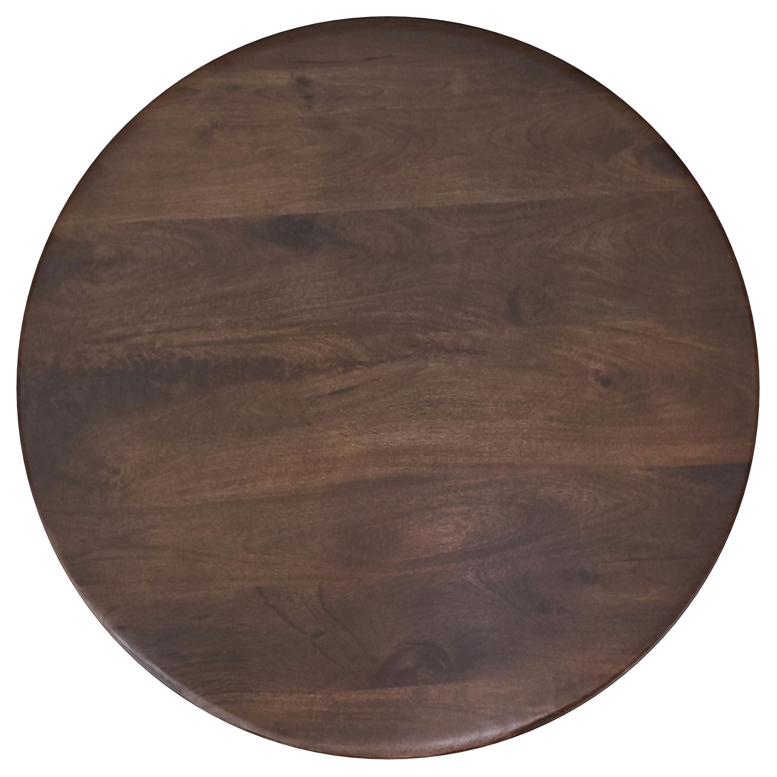 Dale Solid Wood Coffee and End Table Set Brown