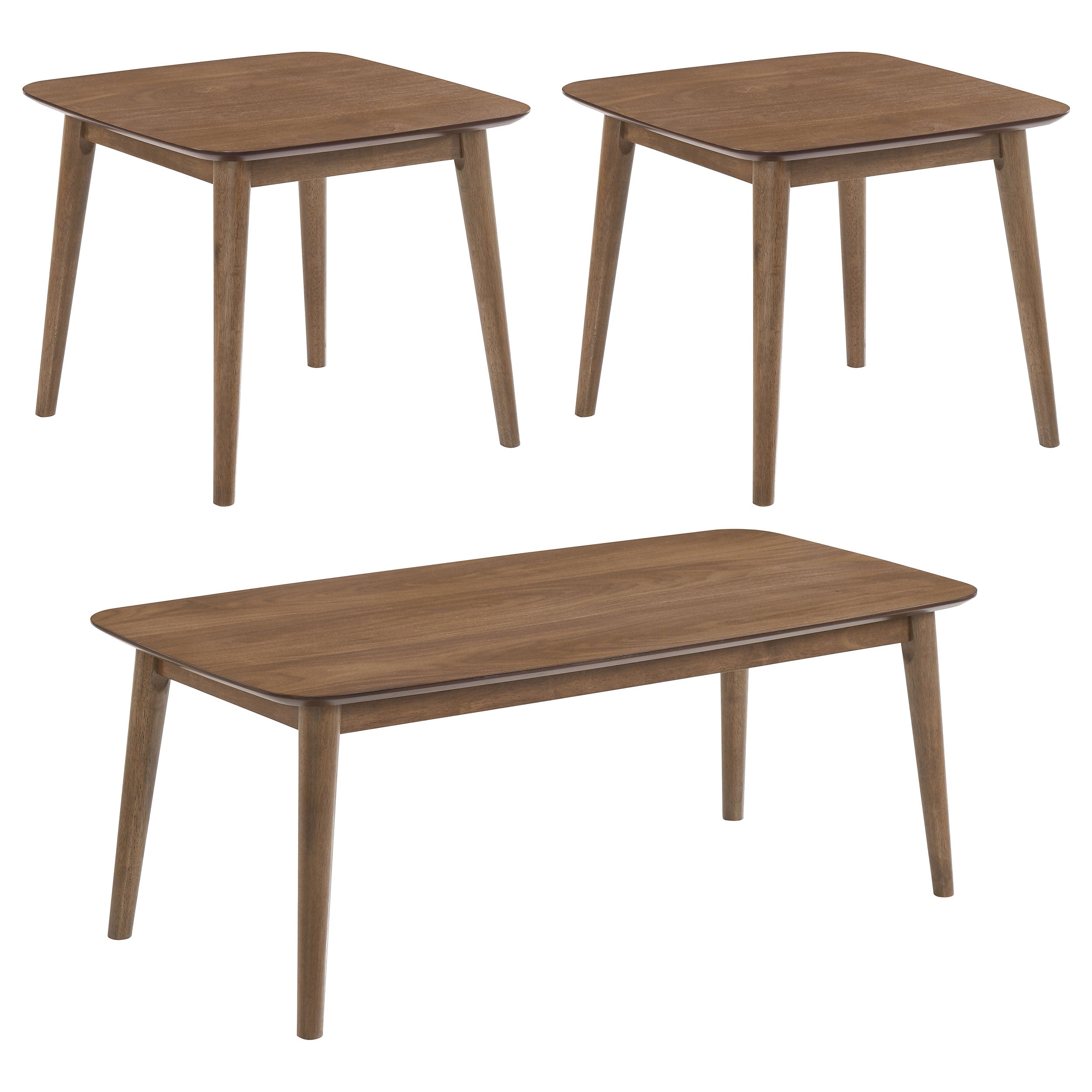 Radley Rectangular Coffee Table Set Black