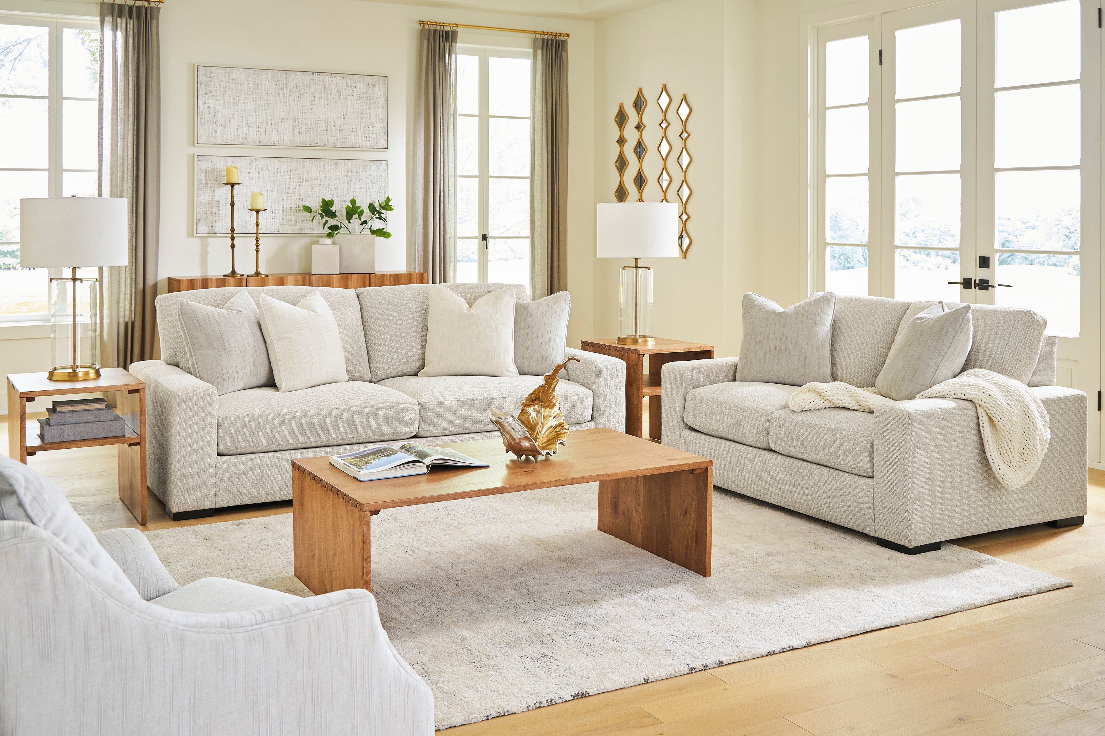 Conlee-Pike Sofa and Loveseat