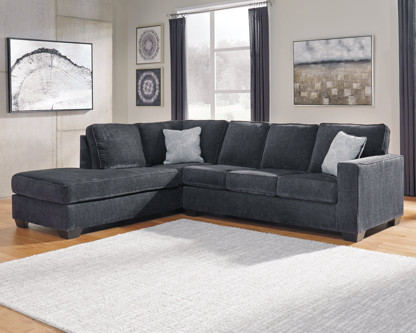 Altari 2-Piece Sectional with Ottoman