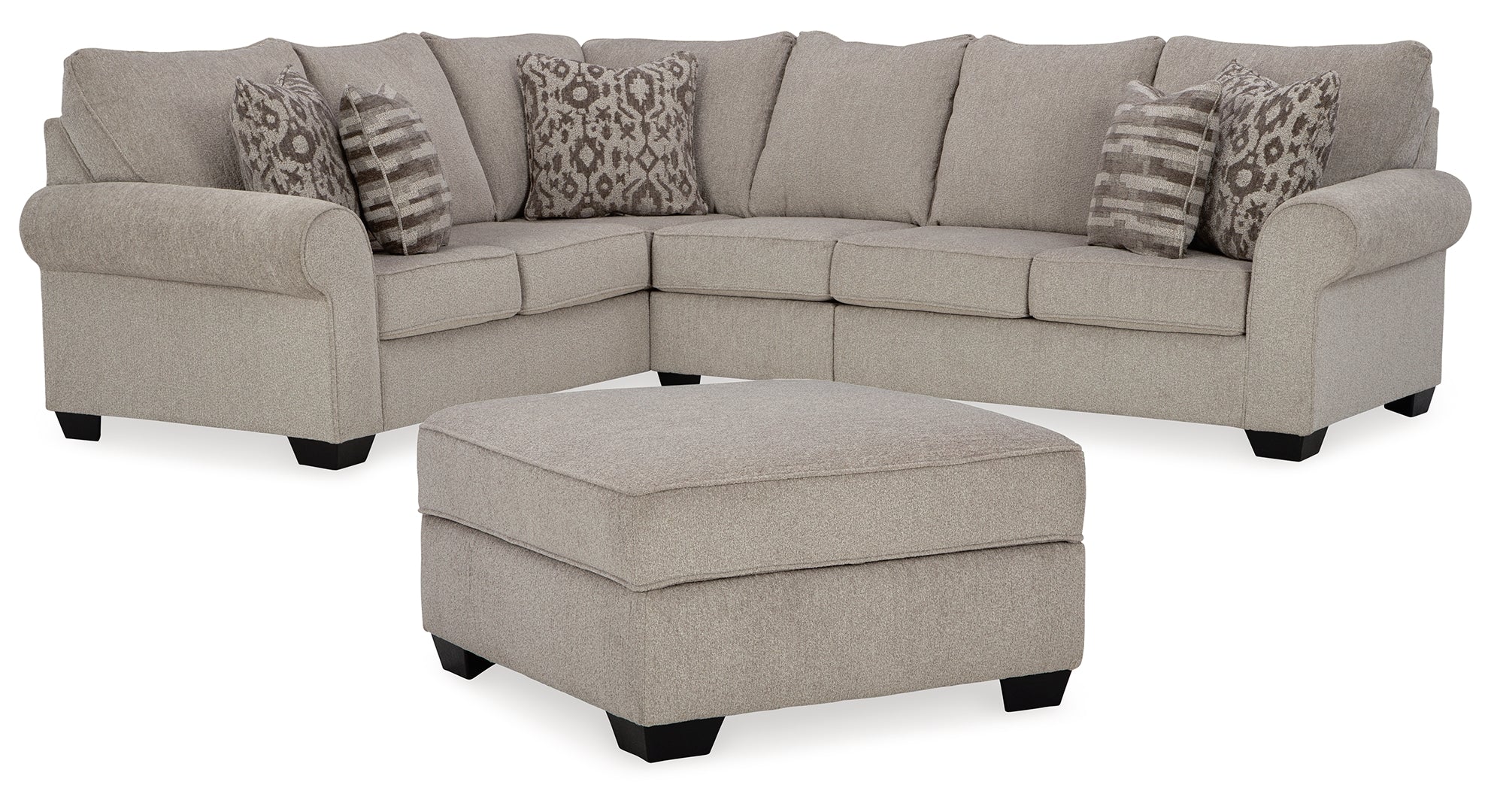 Claireah Sectional with Ottoman