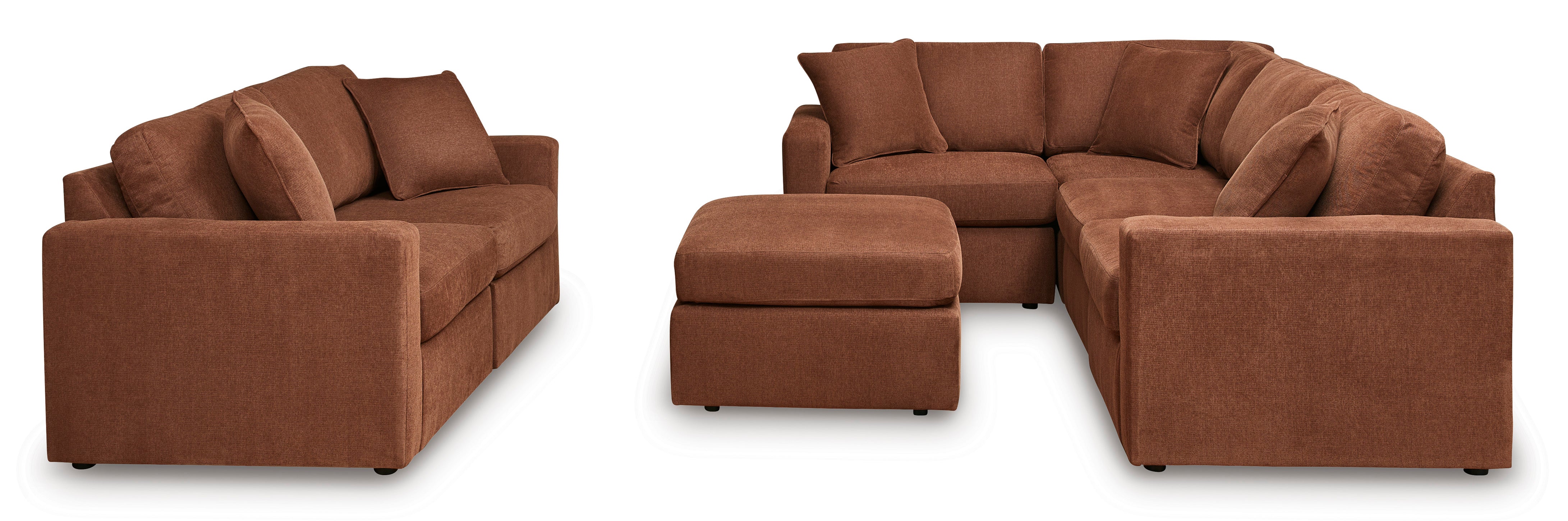 Nuvella Sofa and Loveseat