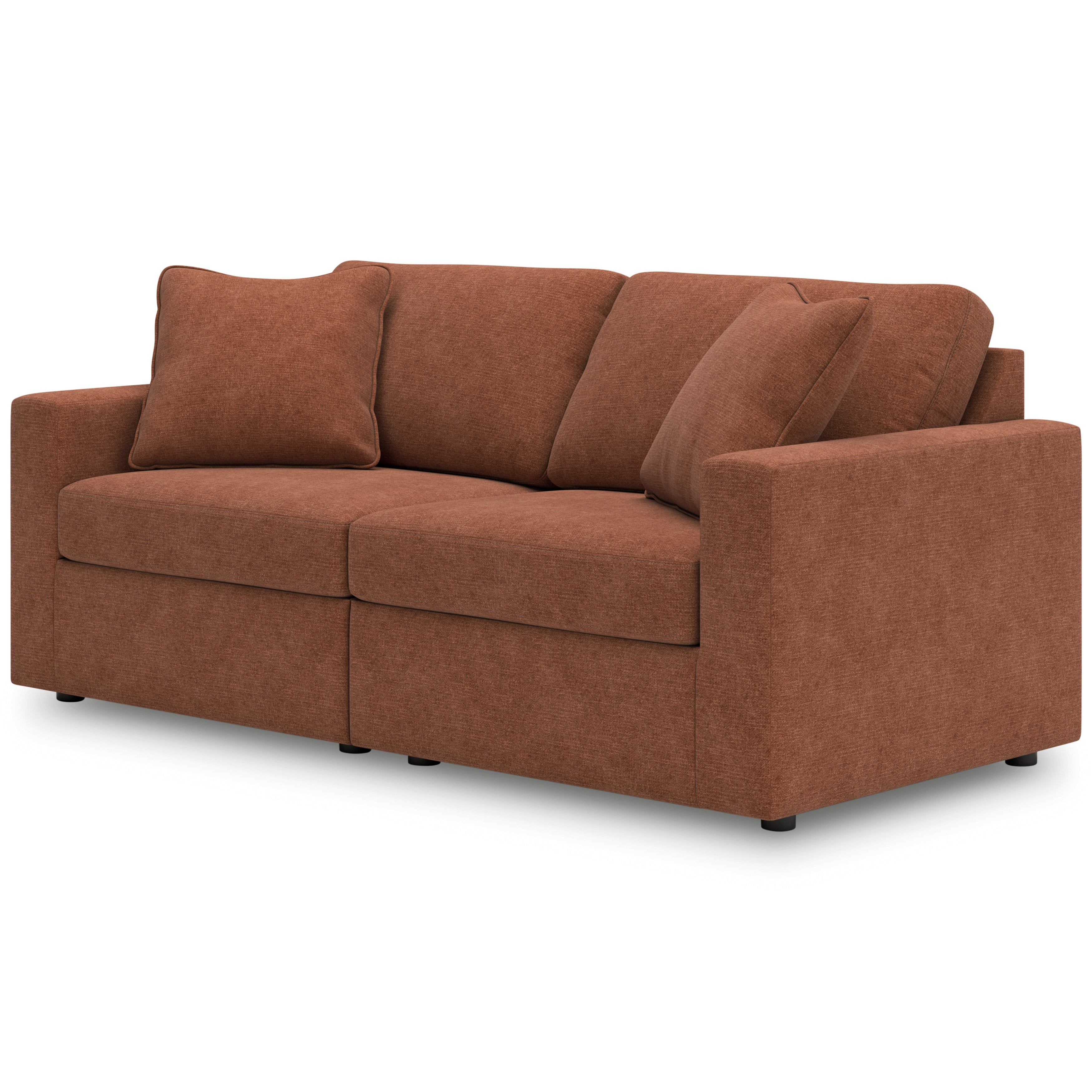 Nuvella Sofa and Loveseat