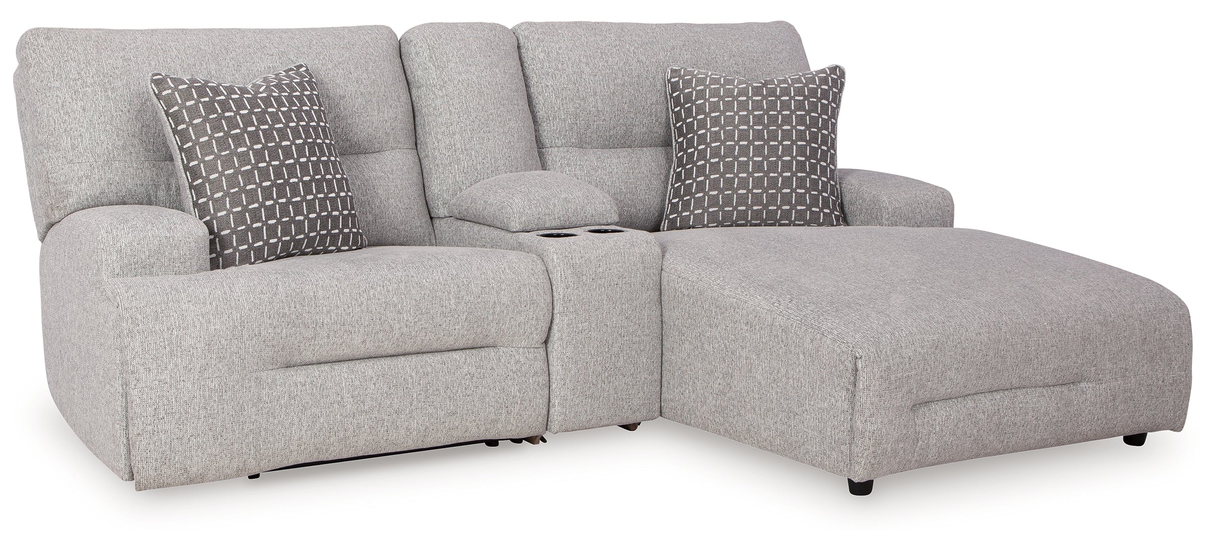 Next-Gen Nuvella Reclining Sectional Sofa