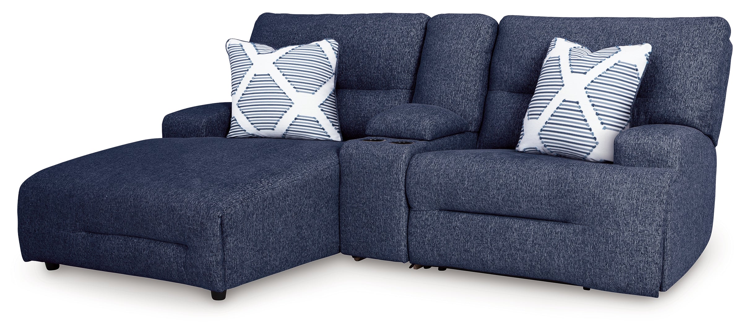 Next-Gen Nuvella Reclining Sectional Sofa