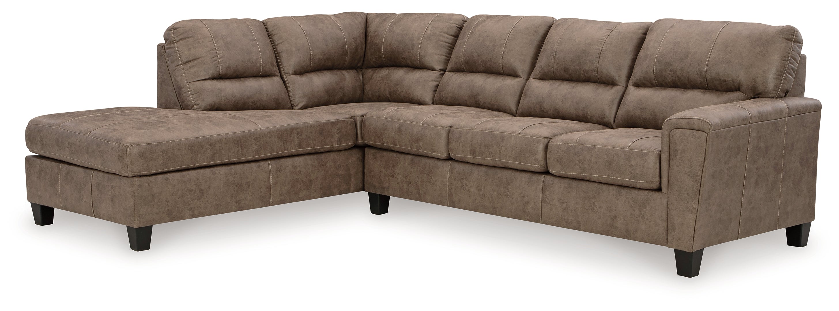 Navi 2-Piece Sectional Sofa Chaise (Sleeper Optional)