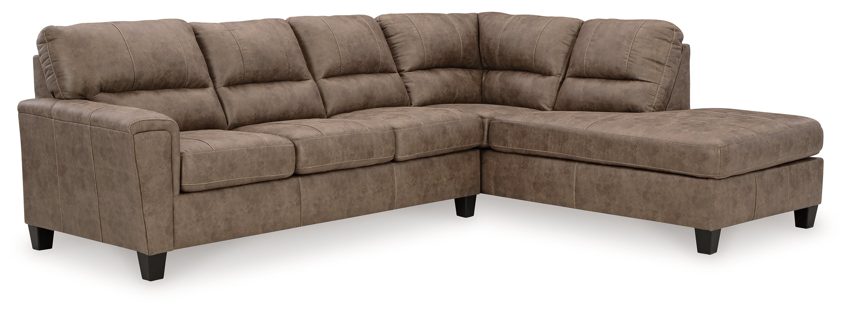 Navi 2-Piece Sectional Sofa Chaise (Sleeper Optional)