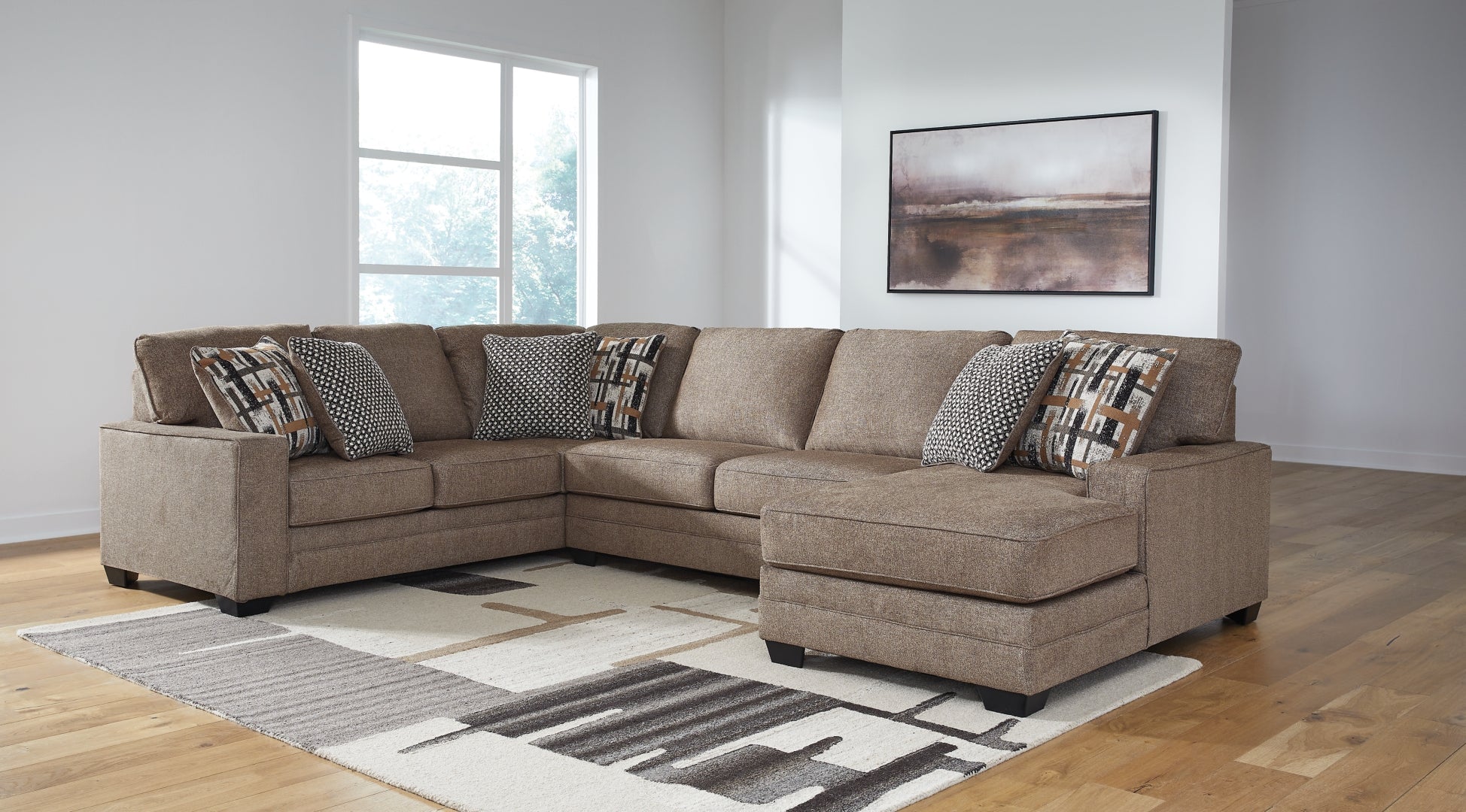 Cannonbrook 3-Piece Sectional with Chaise (Customizable)