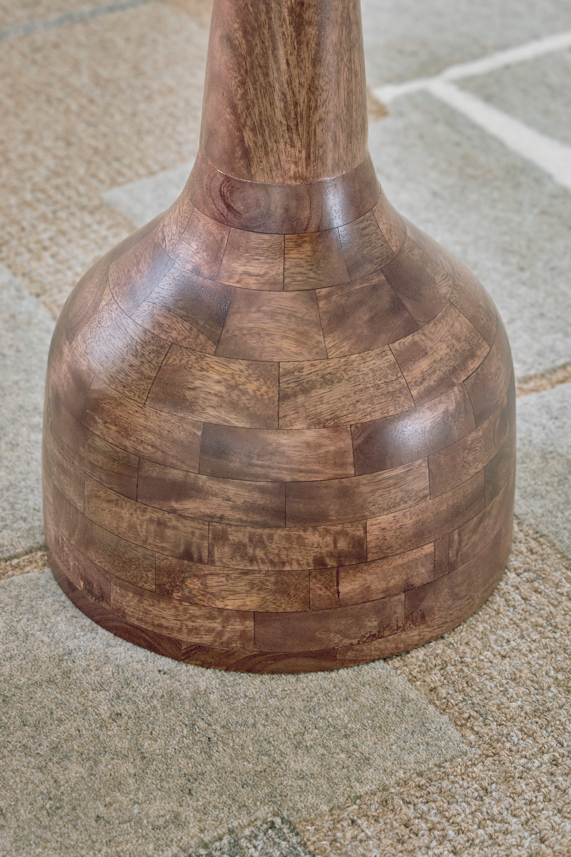 Joville Solid Wood Accent Table