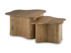 Abeford Solid Wood Coffee Table (2 Pieces)