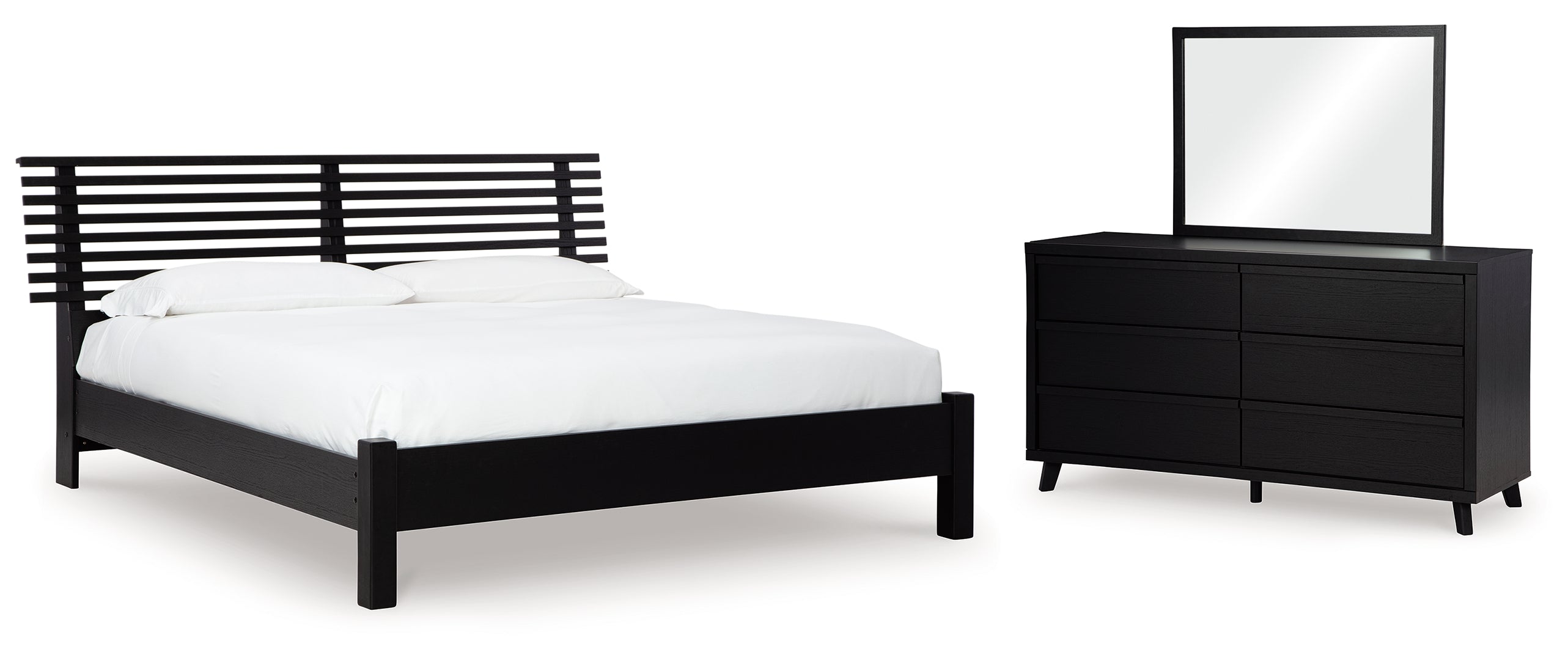 Danziar Black Bedroom Set