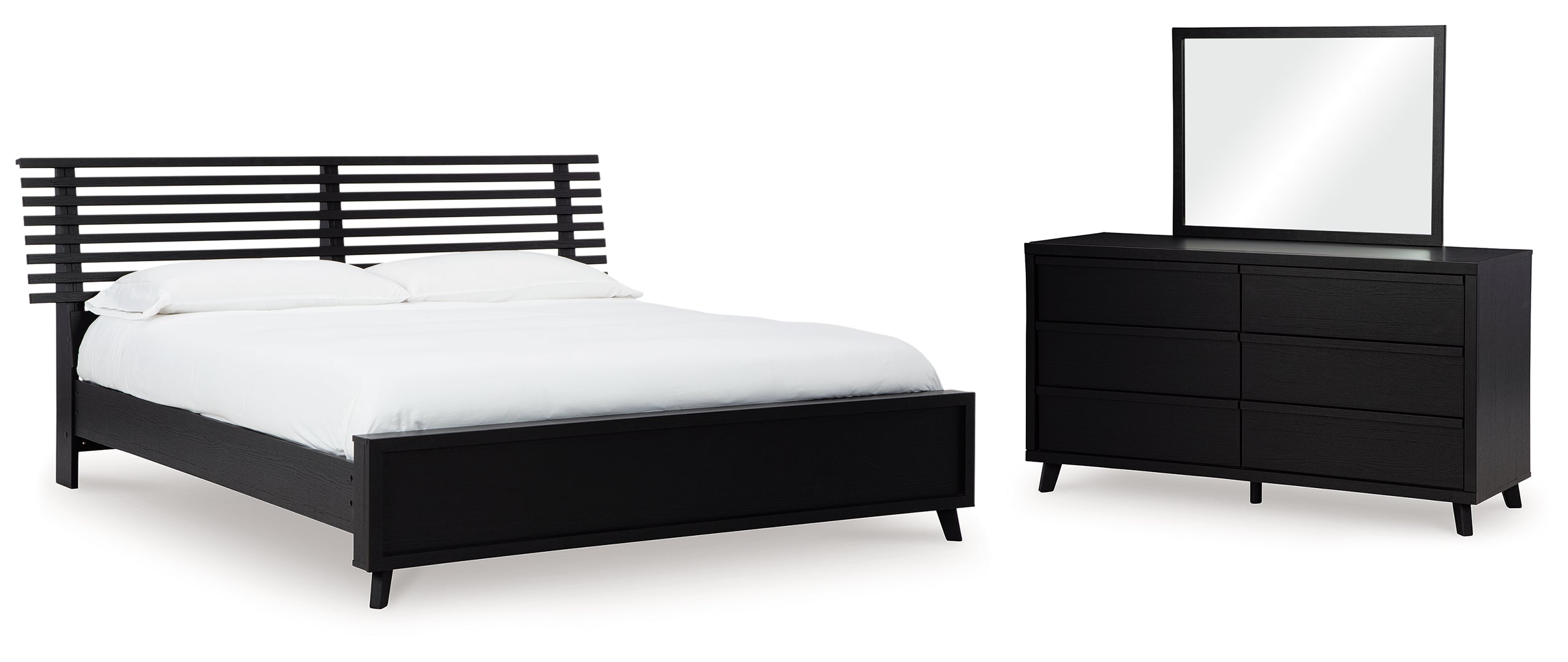 Danziar Black Bedroom Set