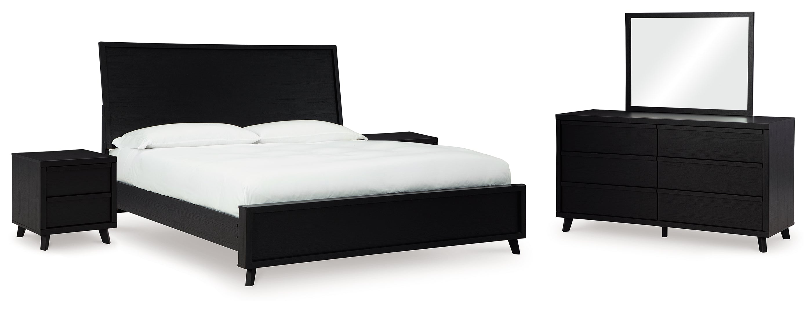 Danziar Black Bedroom Set