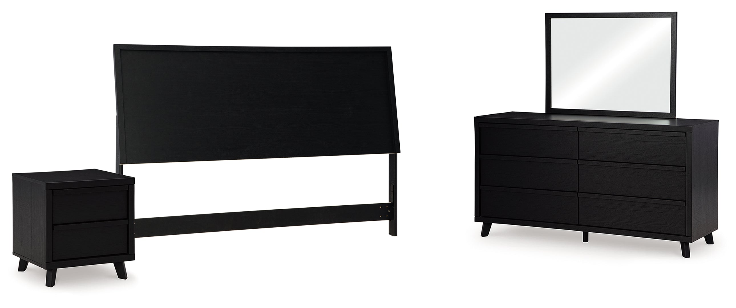 Danziar Black Bedroom Set