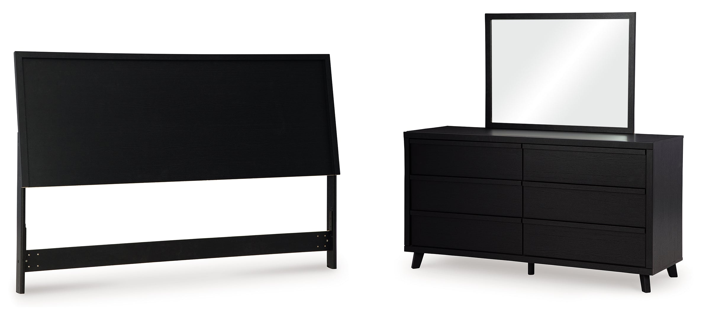 Danziar Black Bedroom Set