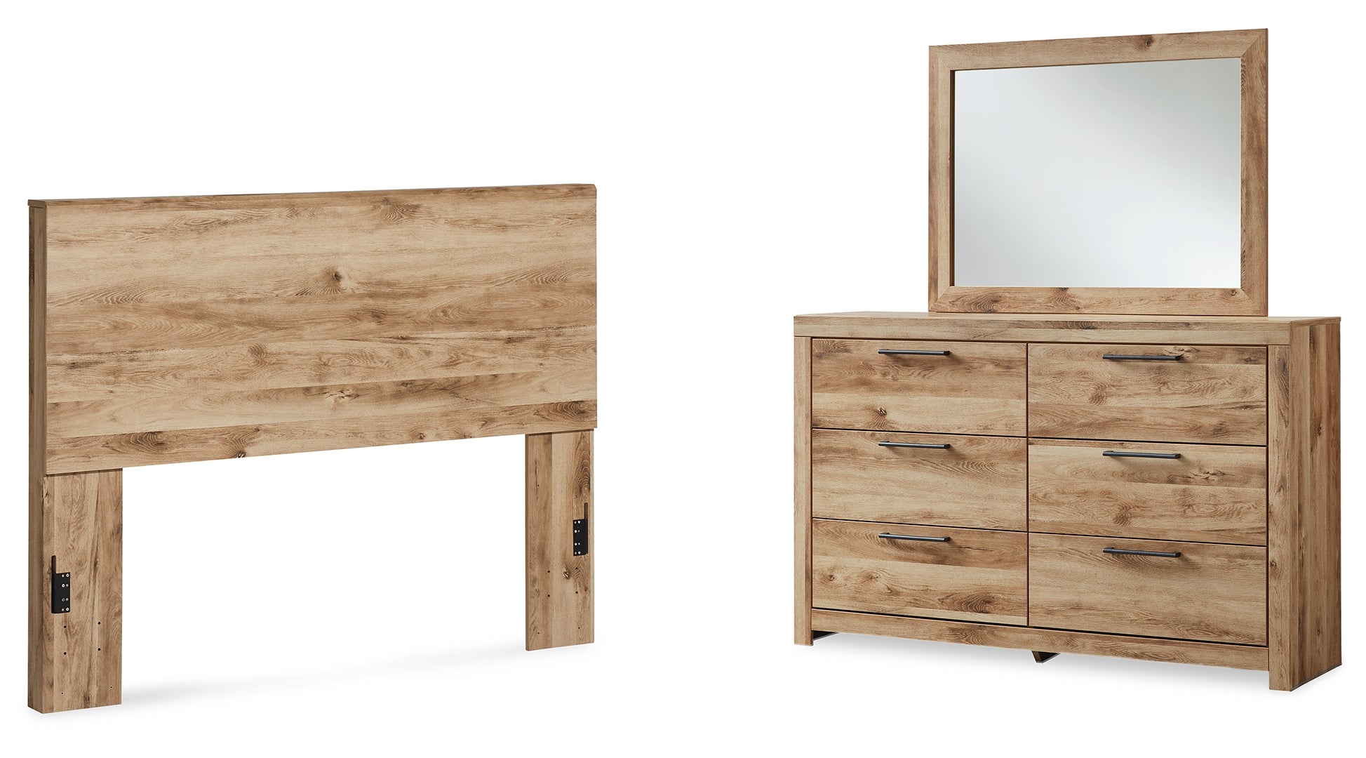 Hyanna Brwon Panel Bedroom Set