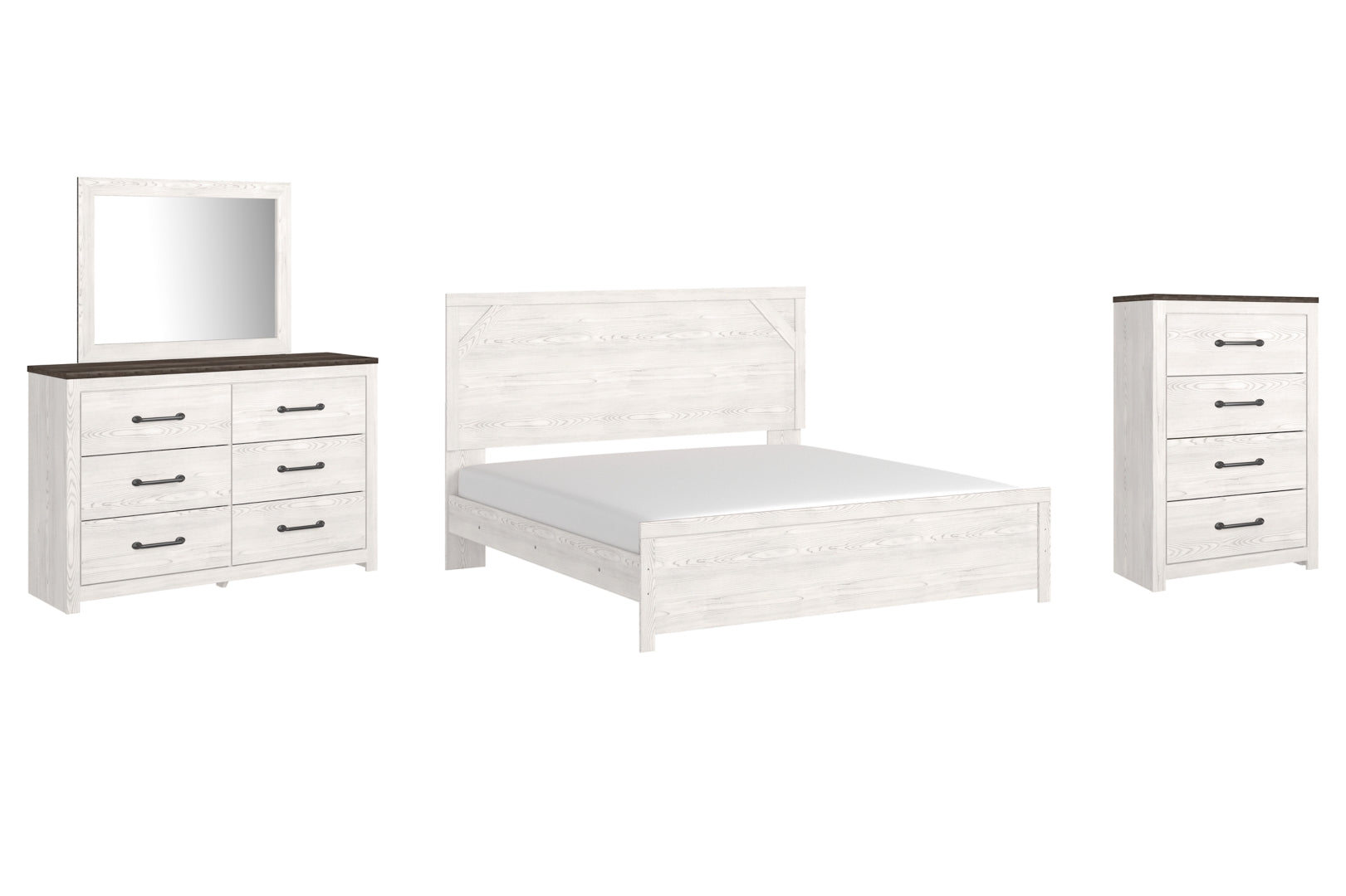 Gerridan White Panel Bedroom Set
