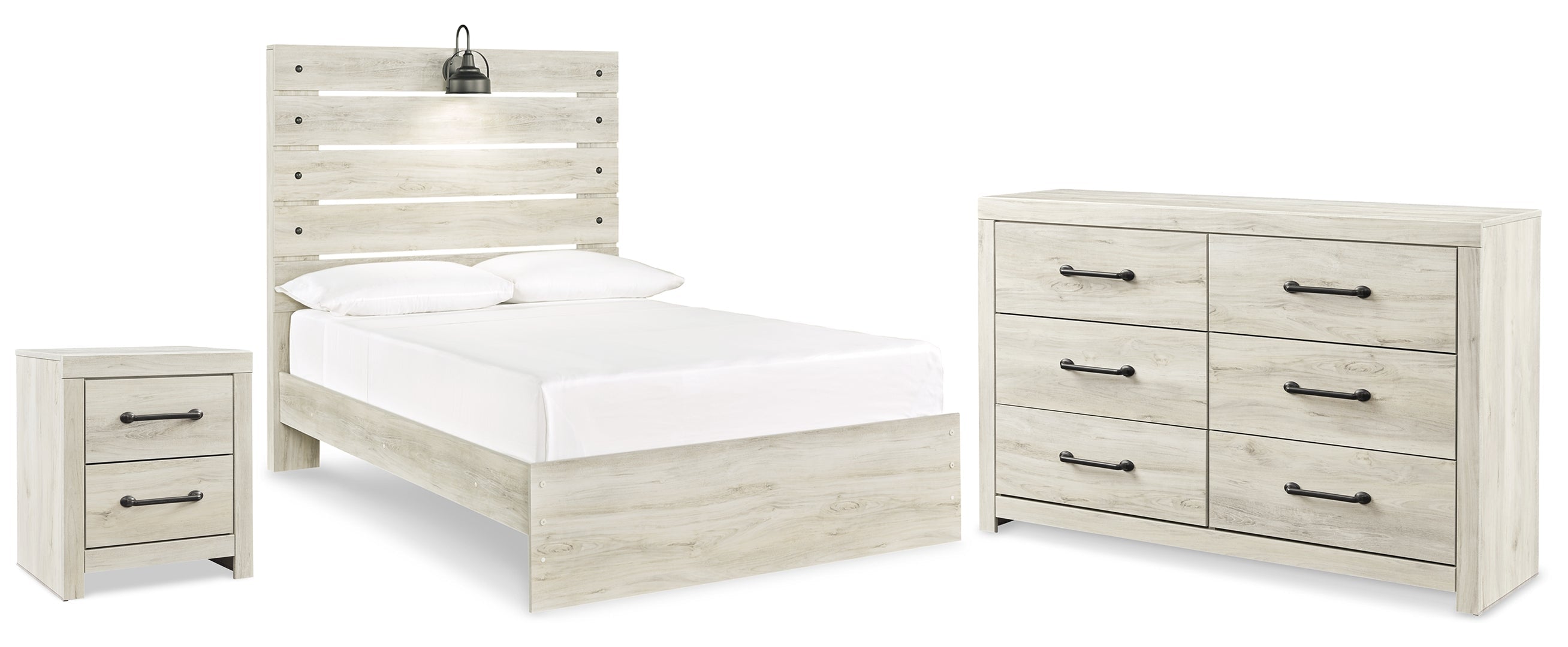 Cambeck Beige Panel Bedroom Set