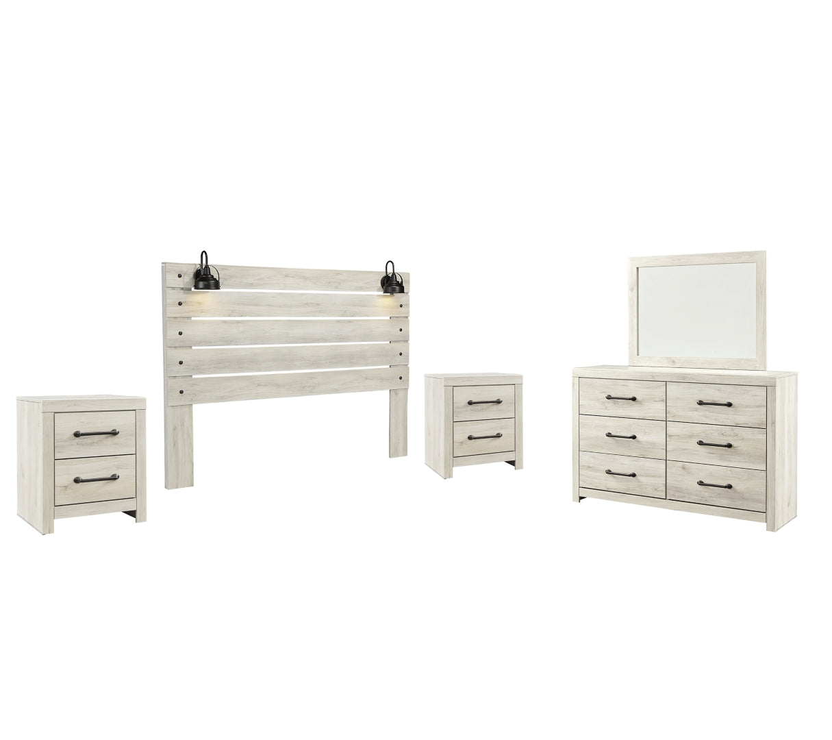 Cambeck Beige Panel Bedroom Set