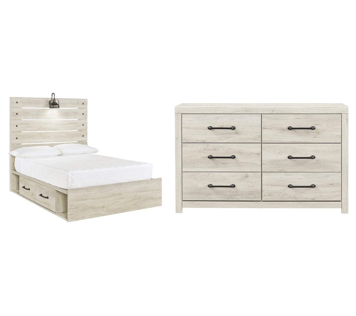Cambeck Beige Panel Bedroom Set