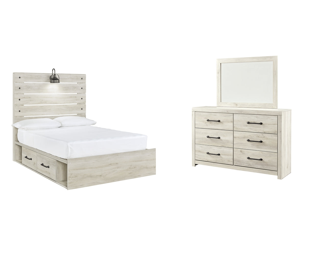 Cambeck Beige Panel Bedroom Set