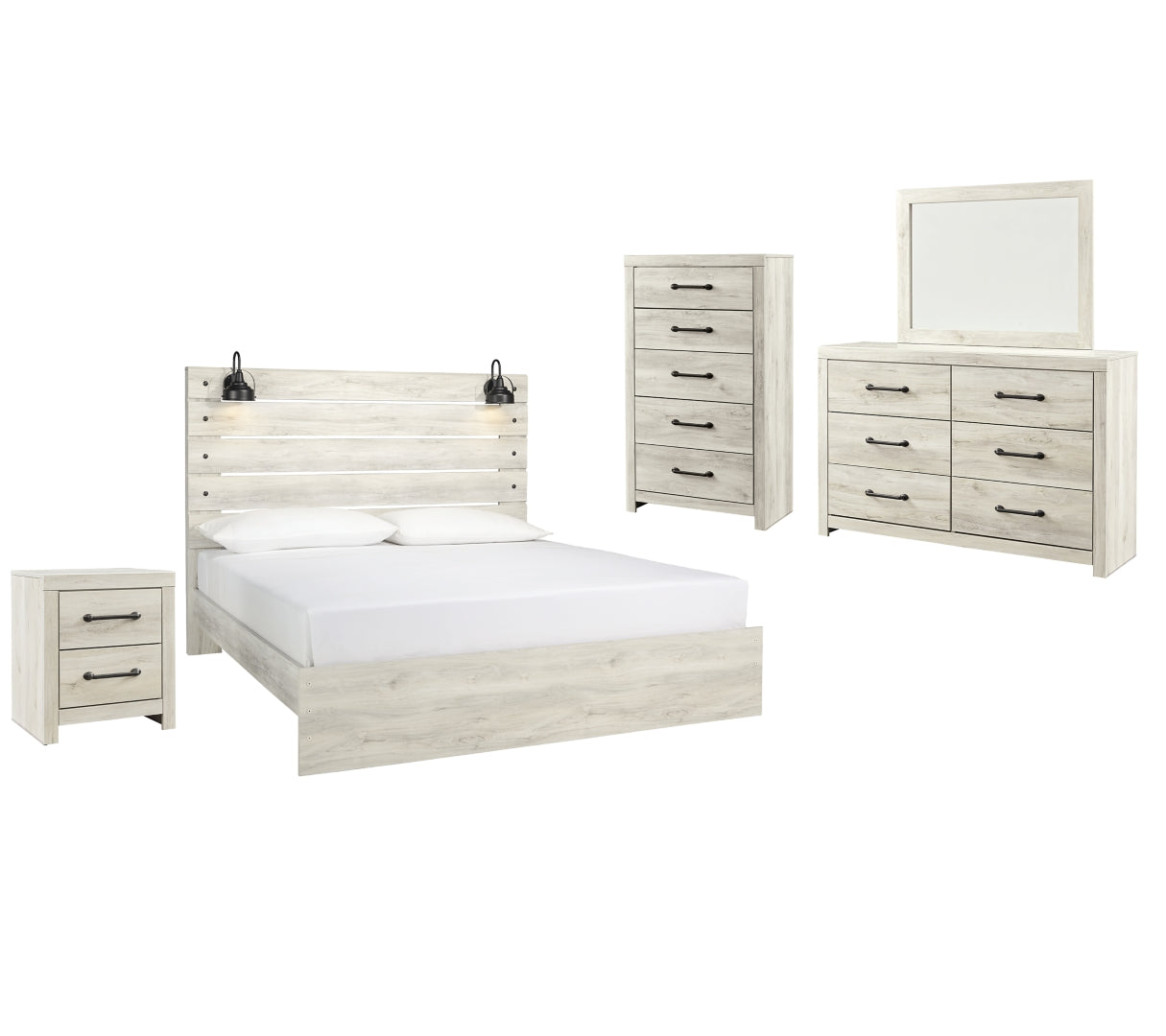 Cambeck Beige Panel Bedroom Set